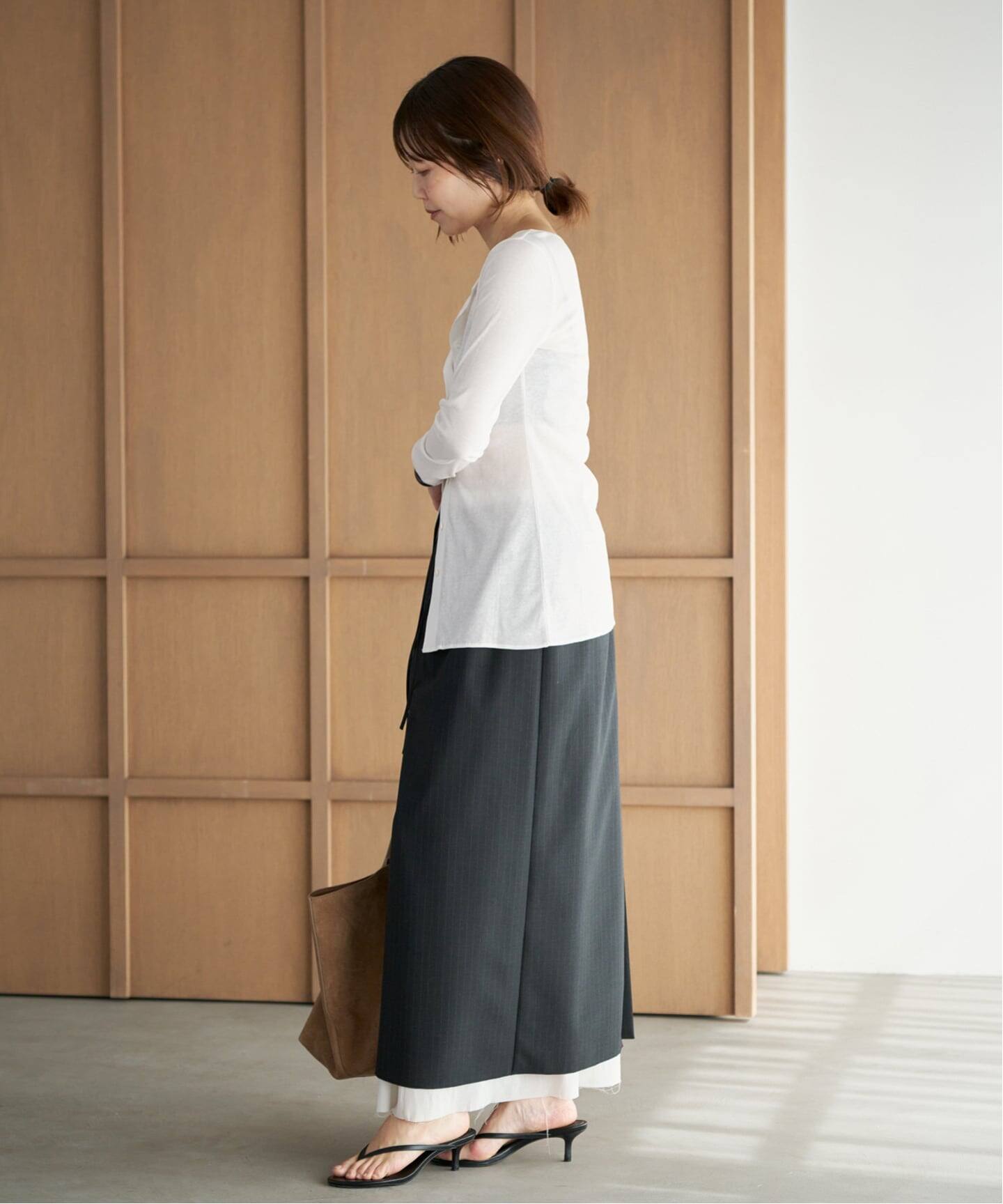 C/Cuナノシア 2way ロンT（Tシャツ／カットソー）｜Plage（プラージュ