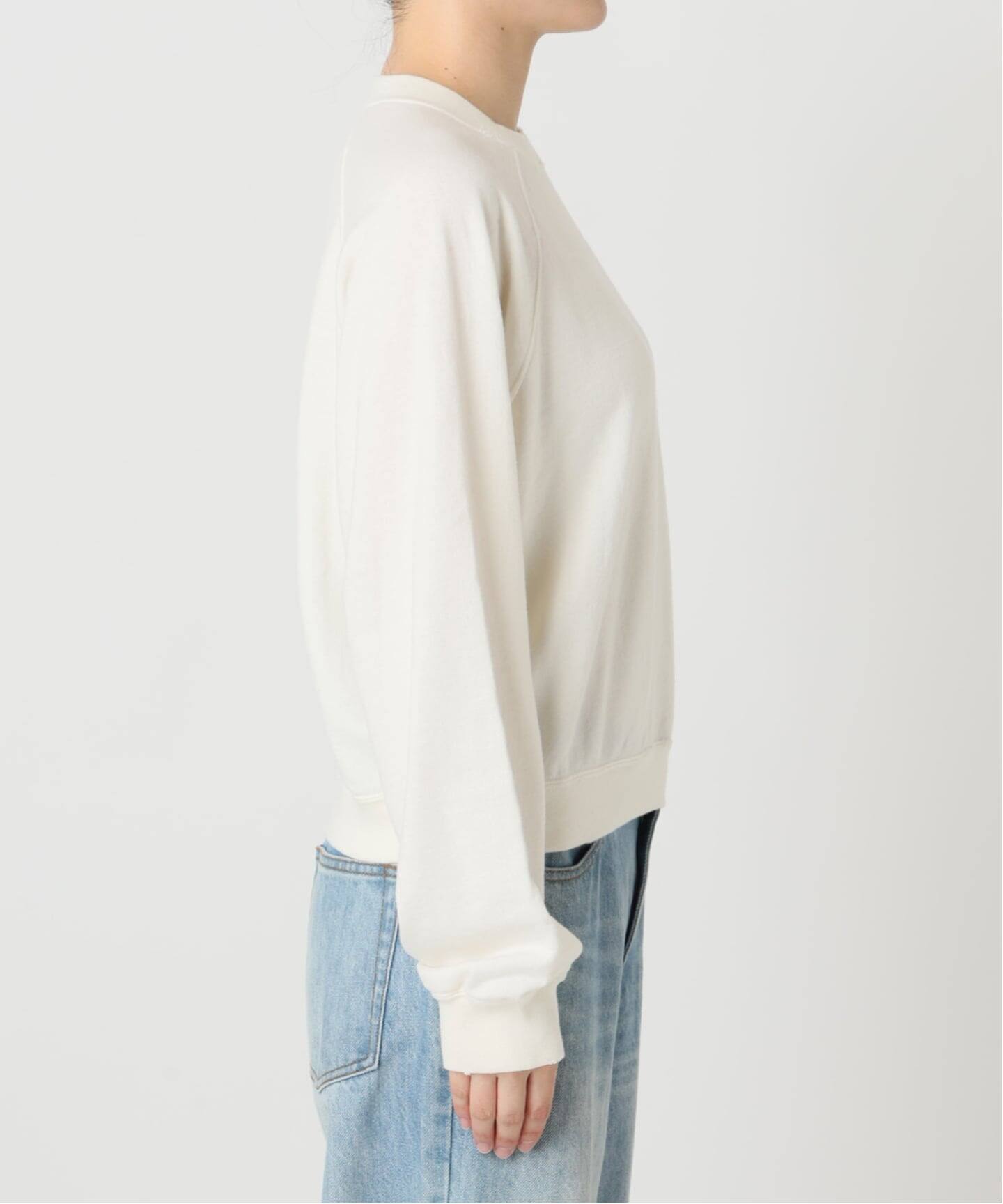 コットンカシミヤ裏毛プルオーバー（Tシャツ／カットソー）｜Plage 