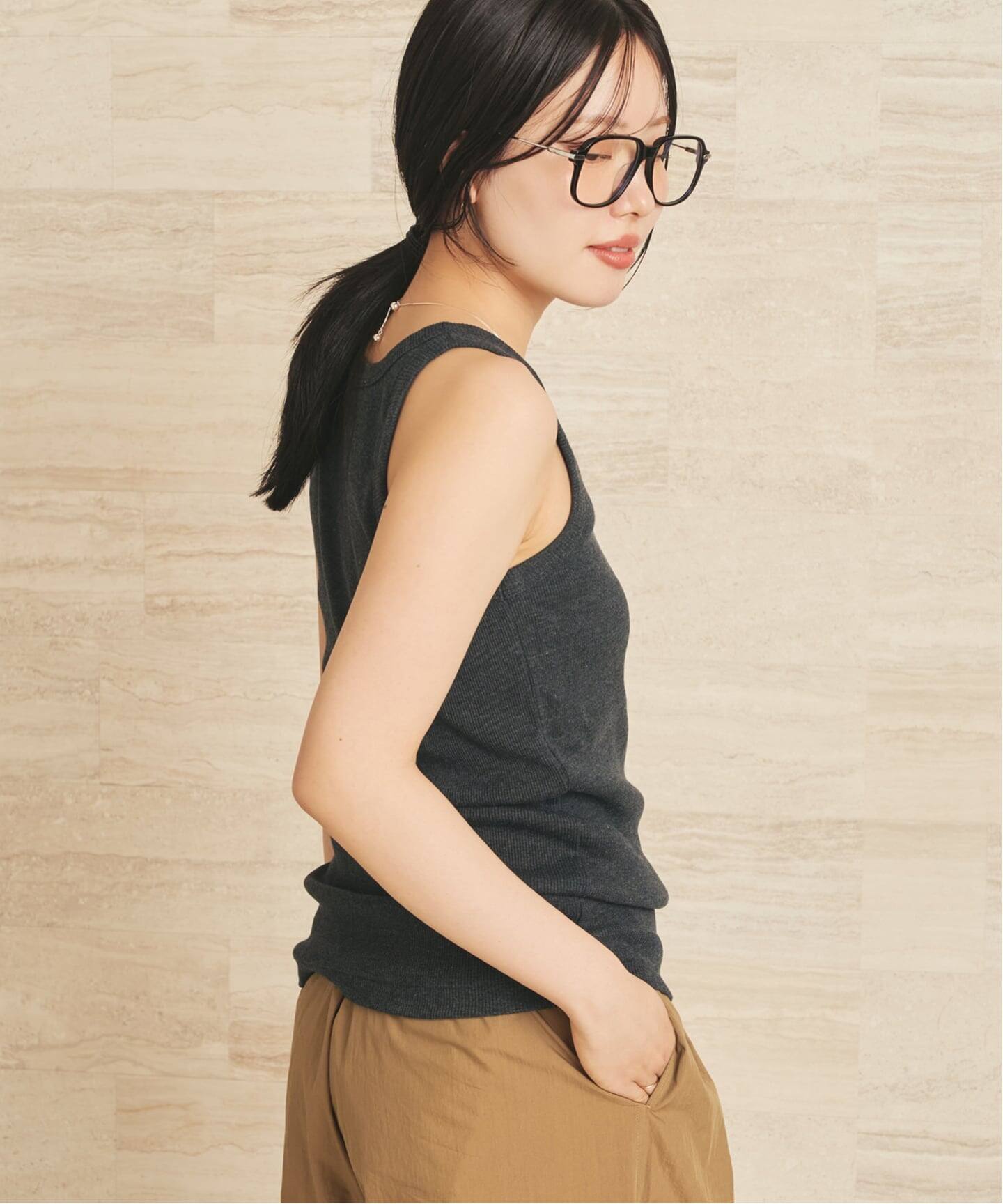 連休限定セール⭐︎Plage プラージュ CRAFT タンク T/C rib タンクトップ（タンクトップ）｜Plage（プラージュ）の通販