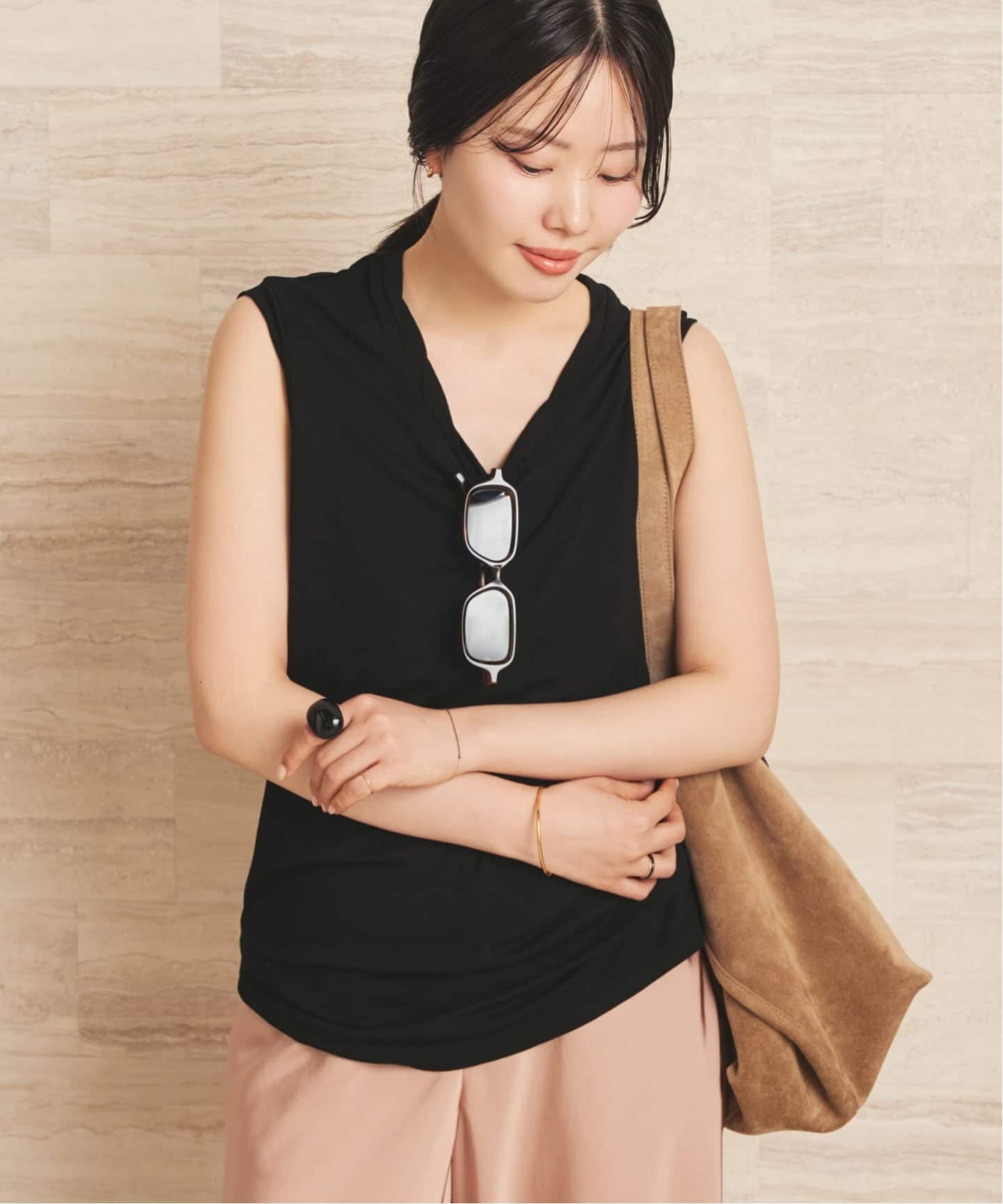 Loose sleeveless Tシャツ（Tシャツ／カットソー）｜Plage（プラージュ