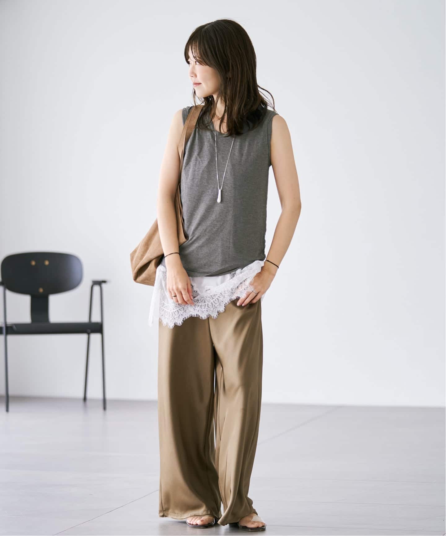 Loose sleeveless Tシャツ（Tシャツ／カットソー）｜Plage（プラージュ