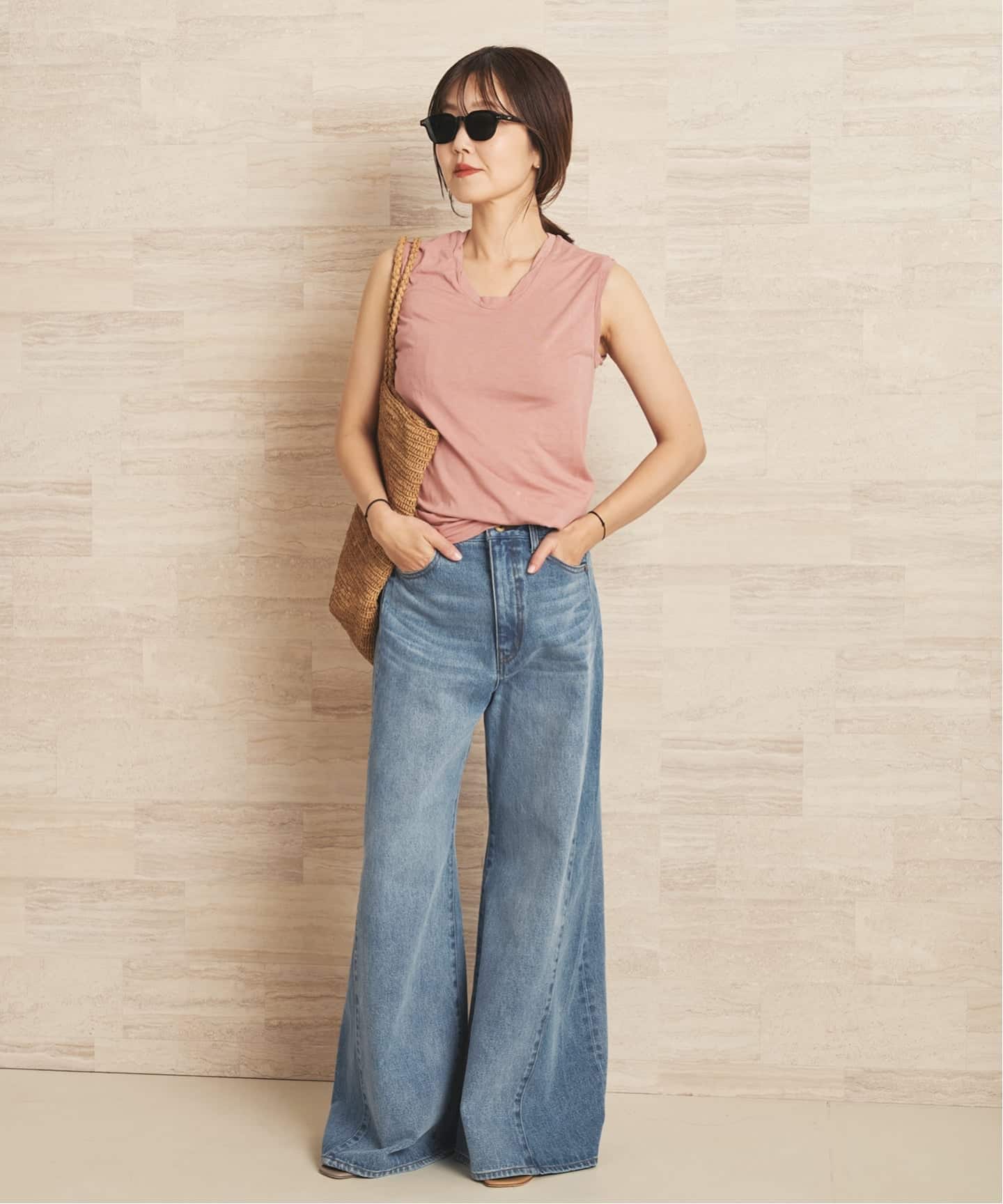 Loose sleeveless Tシャツ（Tシャツ／カットソー）｜Plage（プラージュ