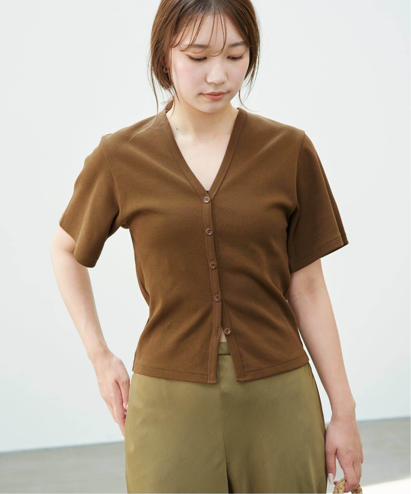 プラージュ　フライス カーデ TEE フライス カーデ TEE（カーディガン）｜Plage（プラージュ）の通販
