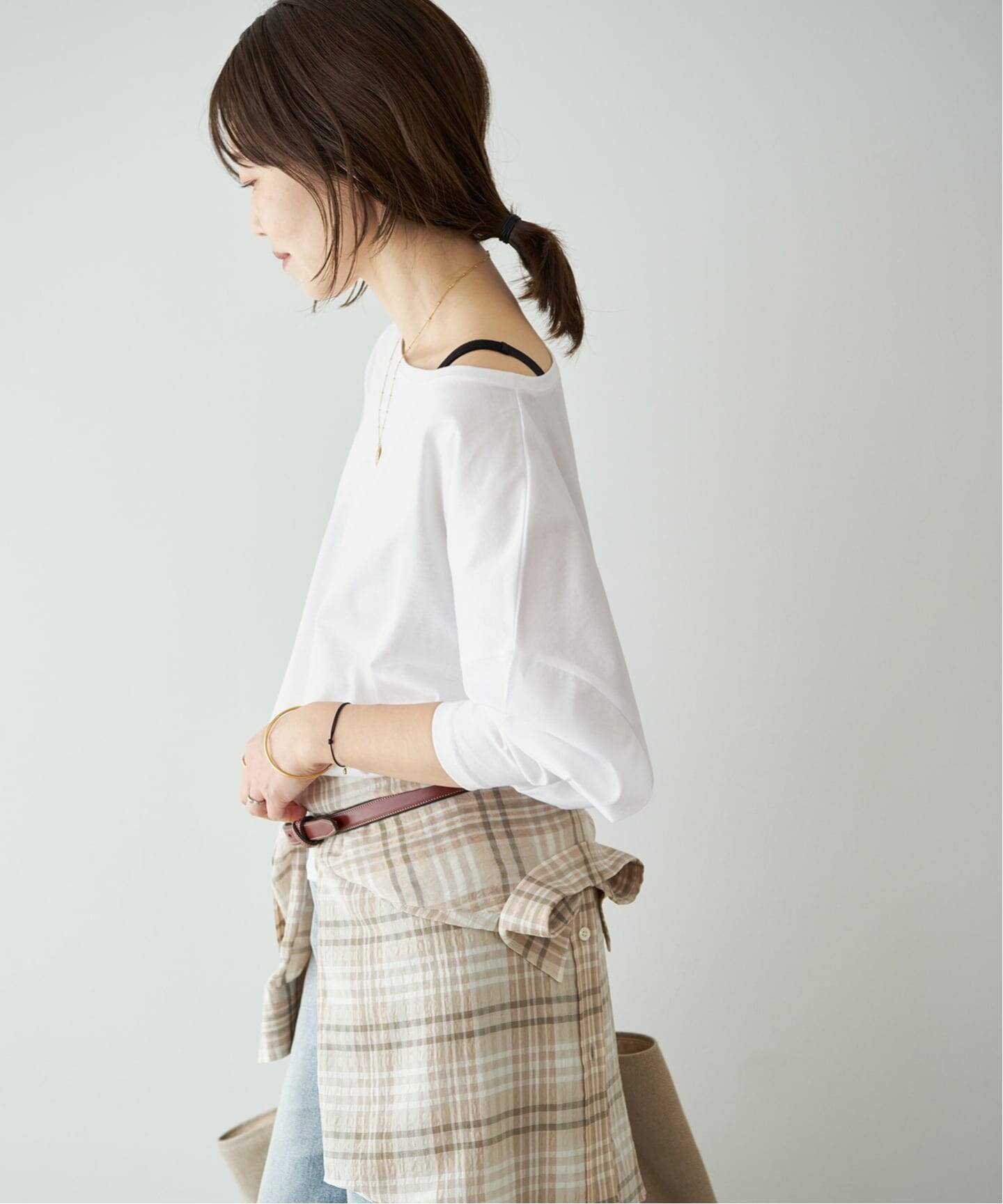 R’IAM】FEMININE LONG Tシャツ◆ R'IAM FEMININE Tシャツ（Tシャツ／カットソー）｜Plage（プラージュ