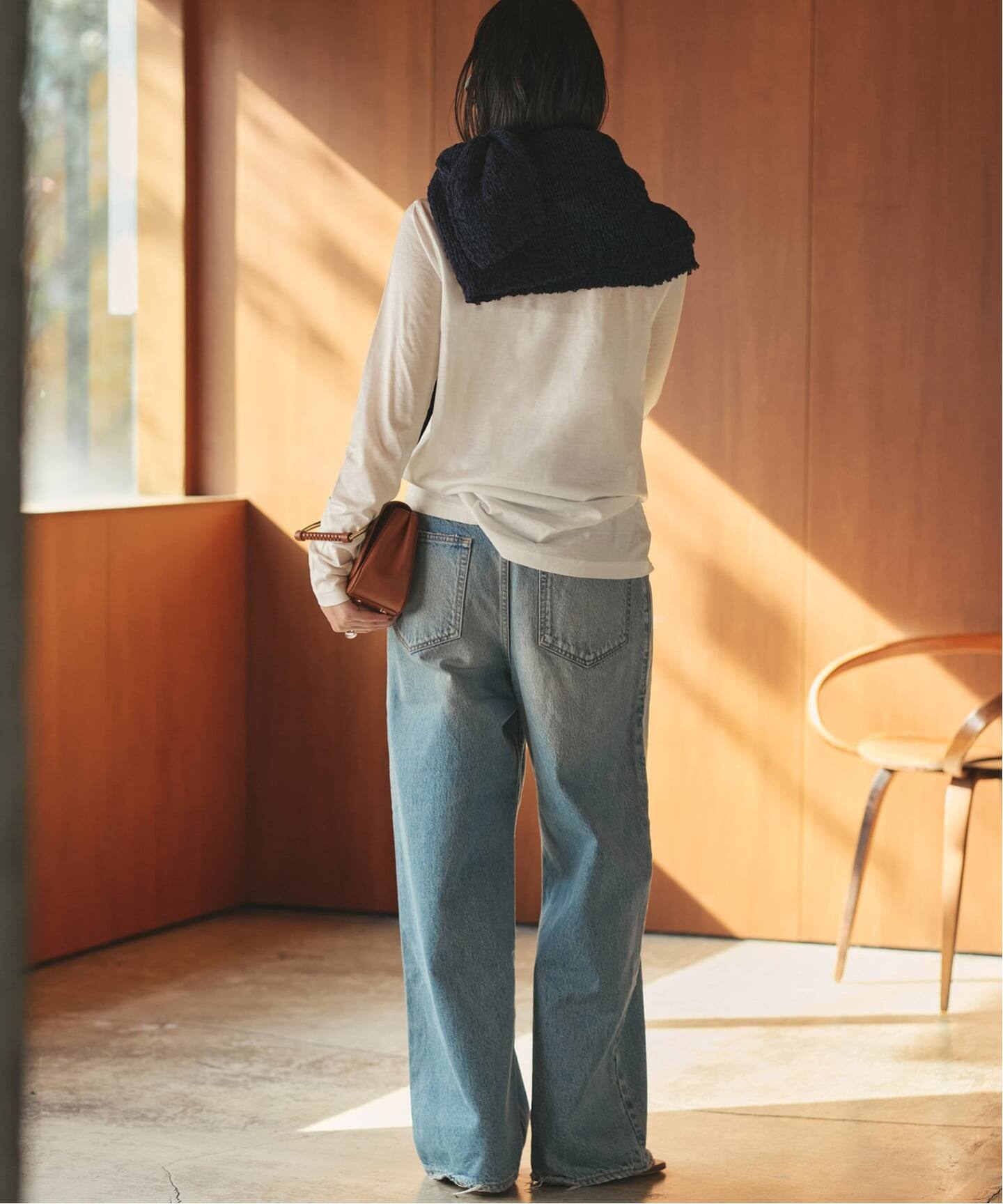 loose fit nuance long Tシャツ(Tシャツ/カットソー)|Plage loose fit nuance long Tシャツ(Tシャツ/カットソー)|Plage