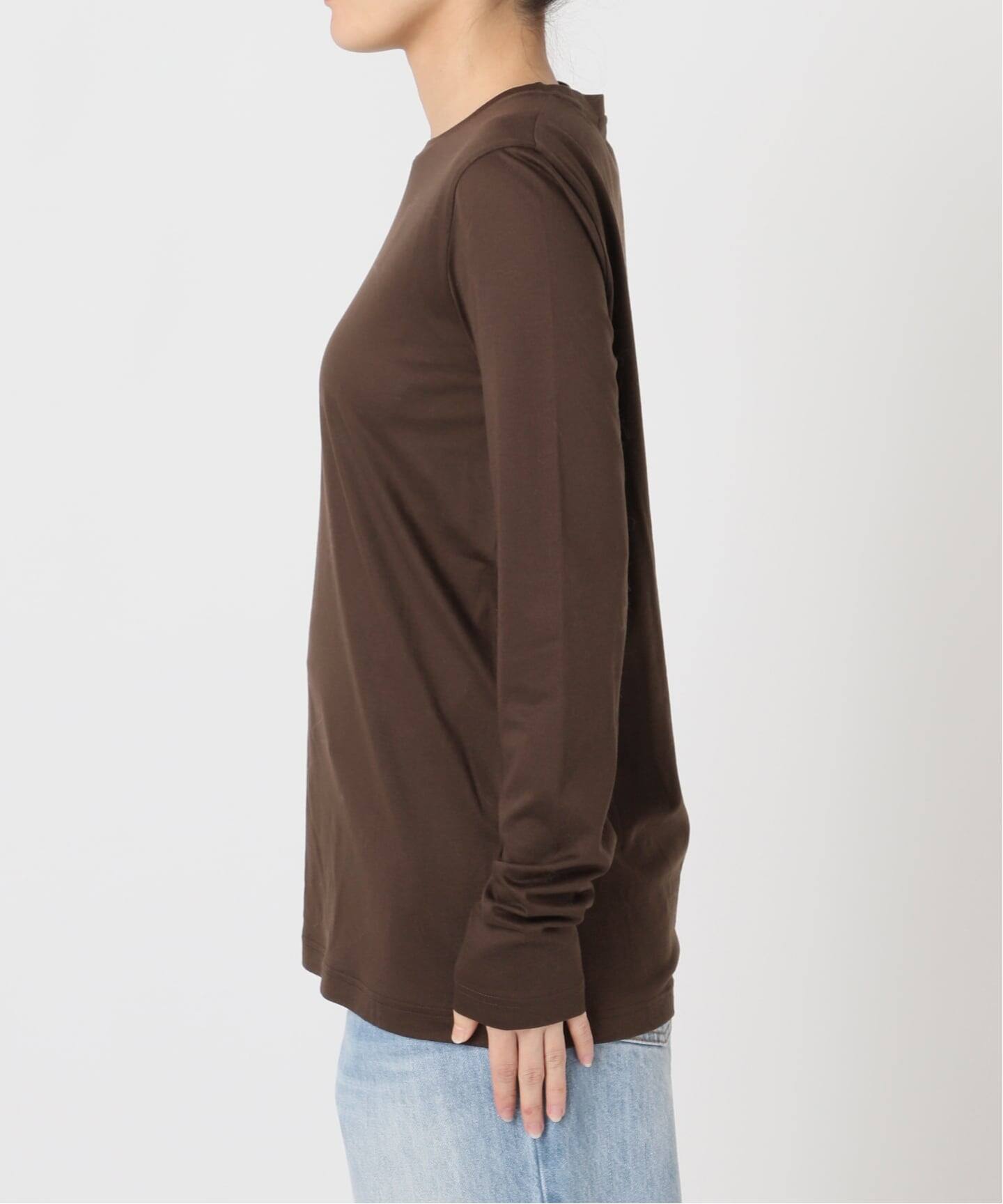 loose fit nuance long Tシャツ（Tシャツ／カットソー）｜Plage