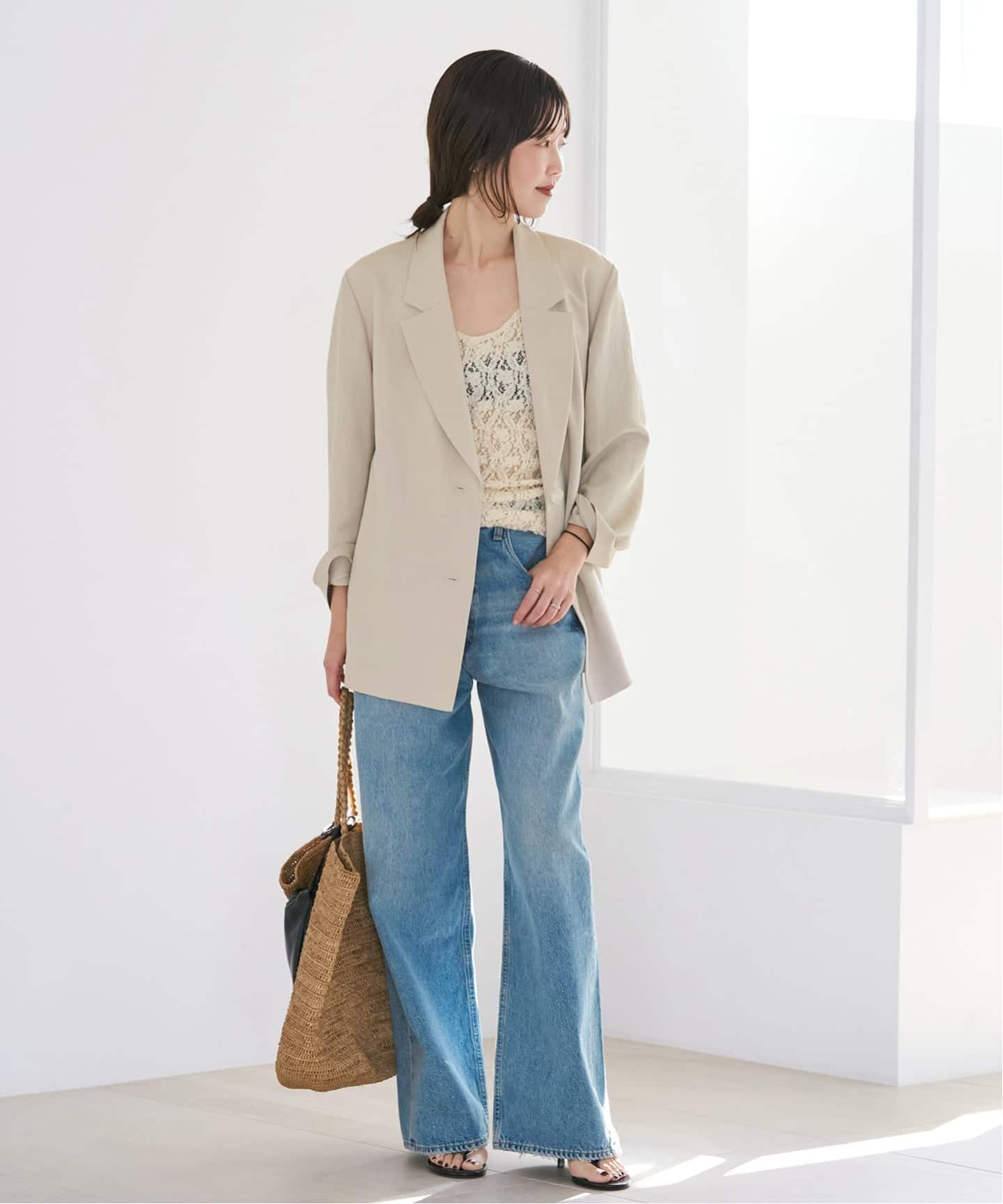 stretch lace タンクトップ（タンクトップ）｜Plage（プラージュ）の