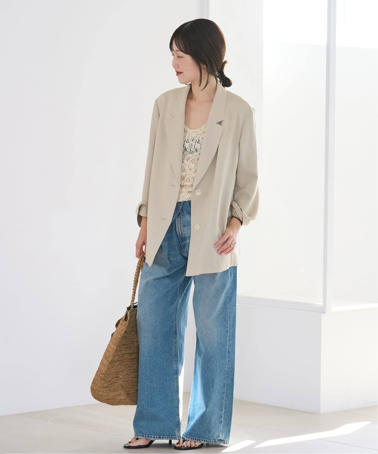 stretch lace タンクトップ（タンクトップ）｜Plage（プラージュ）の 