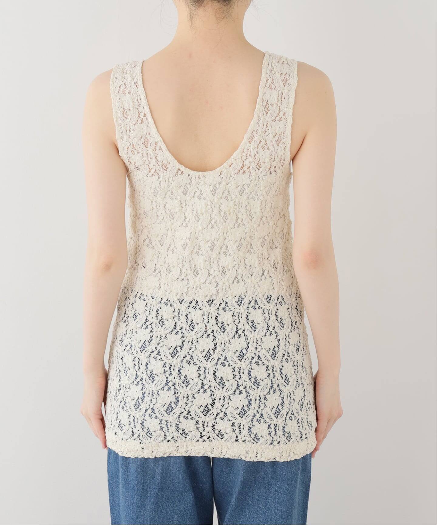 stretch lace タンクトップ（タンクトップ）｜Plage（プラージュ）の 