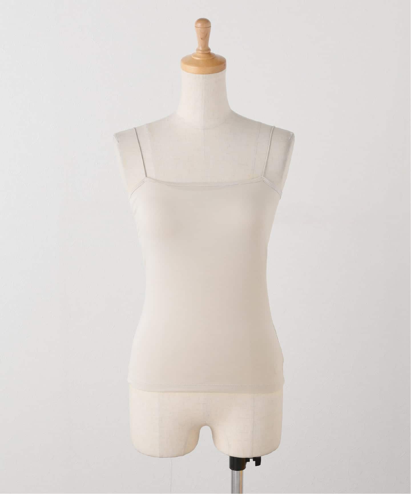 plage プラージュ　middle top キャミソール　黒•白セット 追加》middle top 3（カップ付きインナー）｜Plage（プラージュ）の