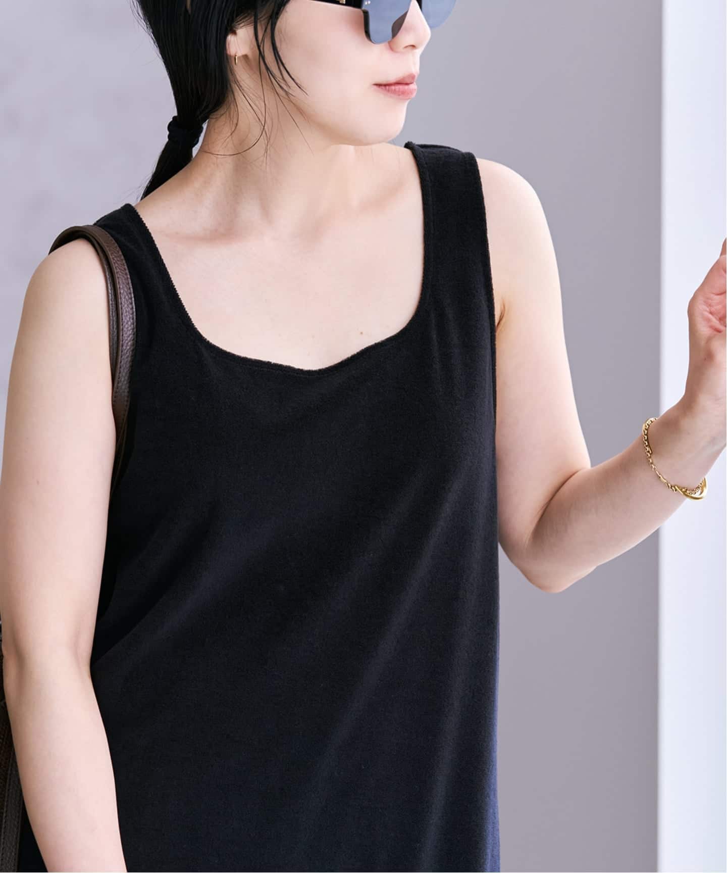 Pile long チュニック（Tシャツ／カットソー）｜Plage（プラージュ）の