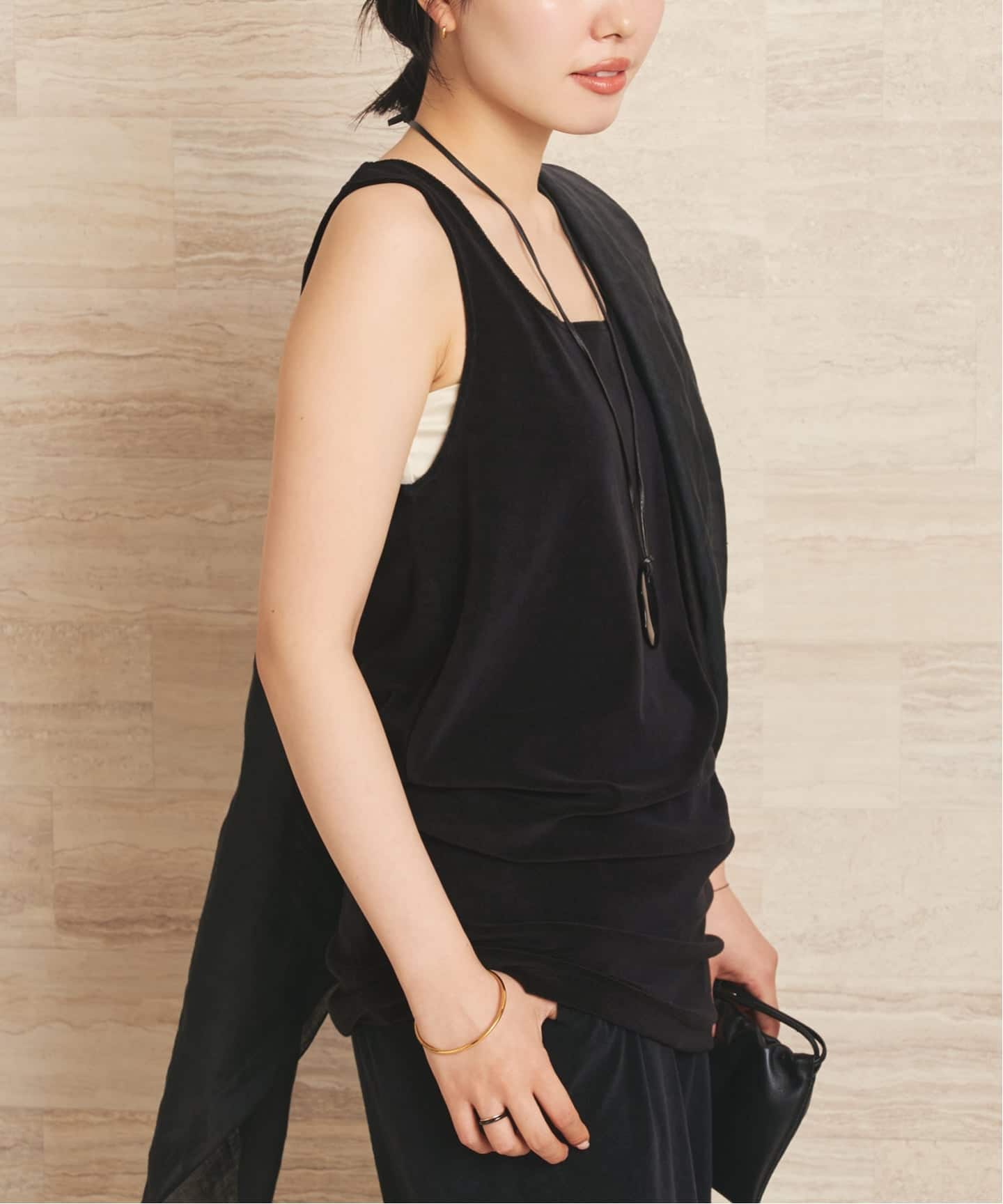 Pile long チュニック（Tシャツ／カットソー）｜Plage（プラージュ）の