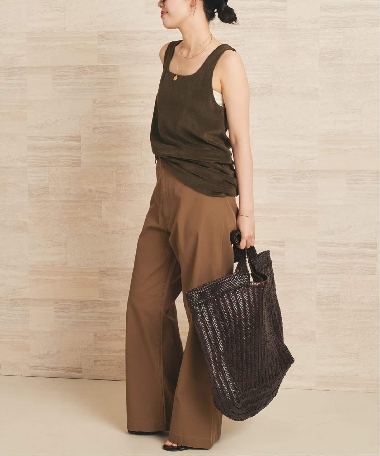 Pile long チュニック（Tシャツ／カットソー）｜Plage（プラージュ）の
