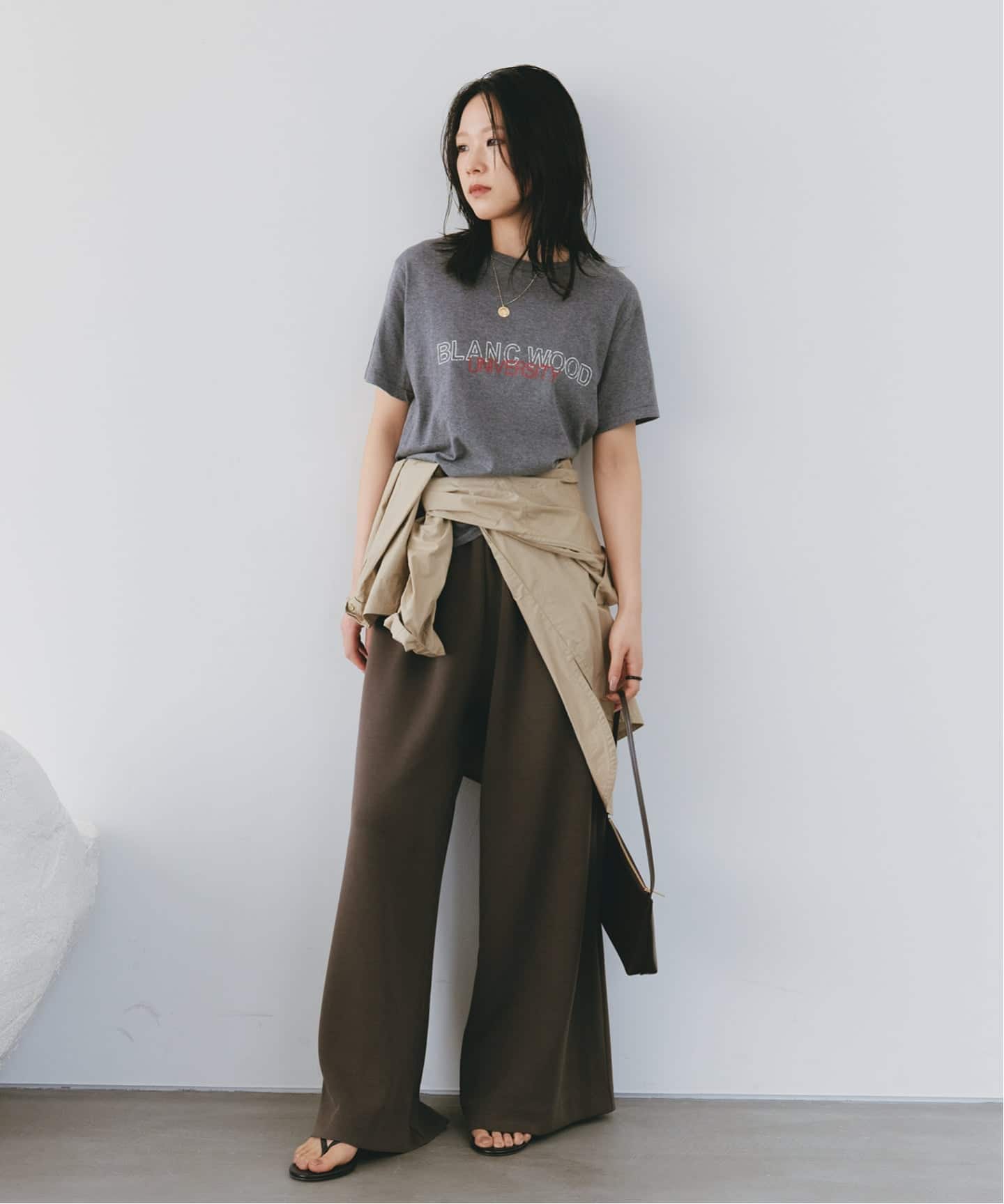 organic cotton graphic Tシャツ（Tシャツ／カットソー）｜Plage