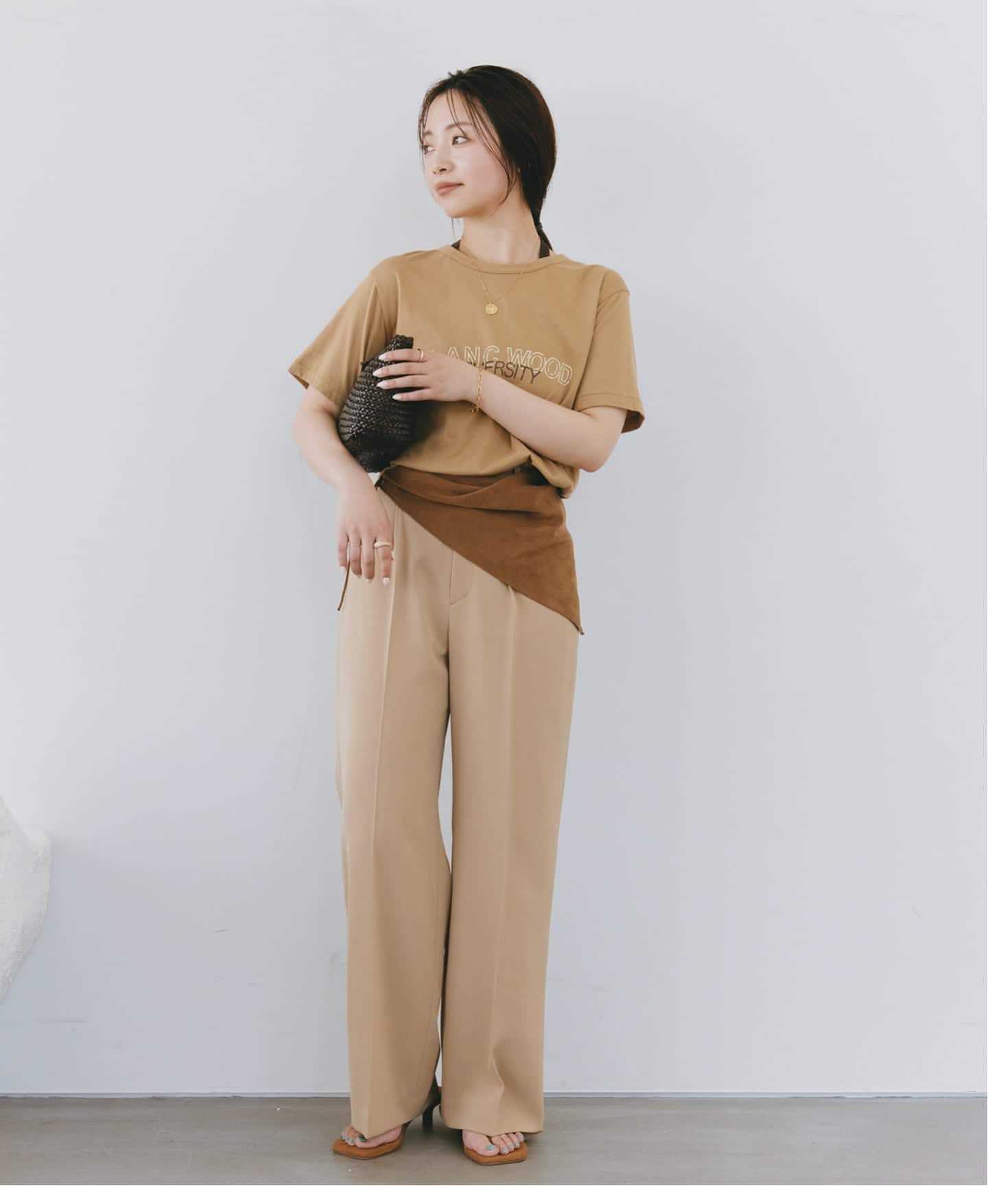 organic cotton graphic Tシャツ（Tシャツ／カットソー）｜Plage