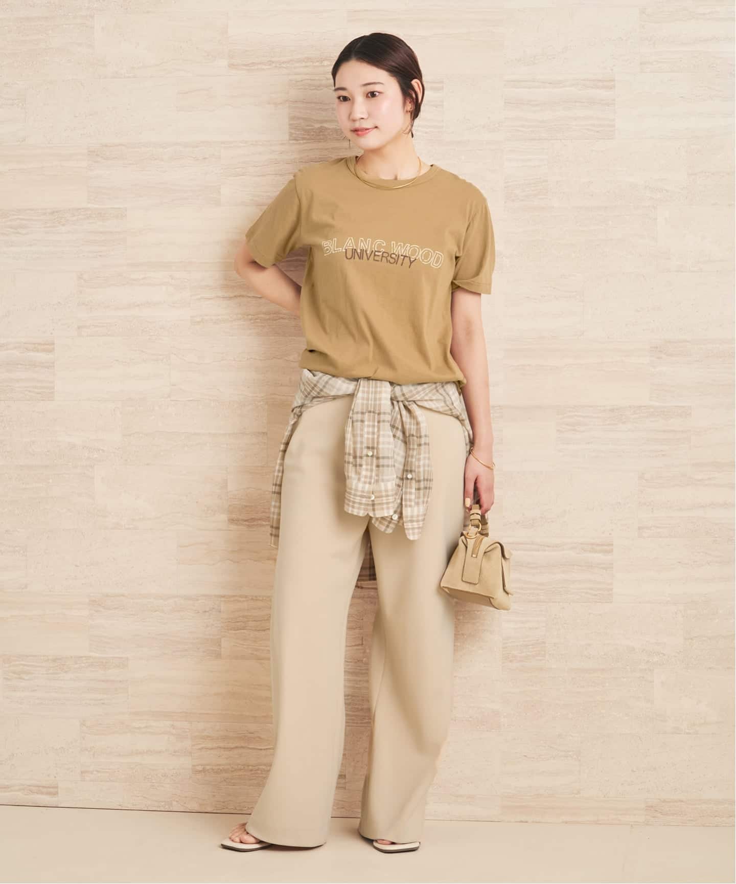 organic cotton graphic Tシャツ（Tシャツ／カットソー）｜Plage