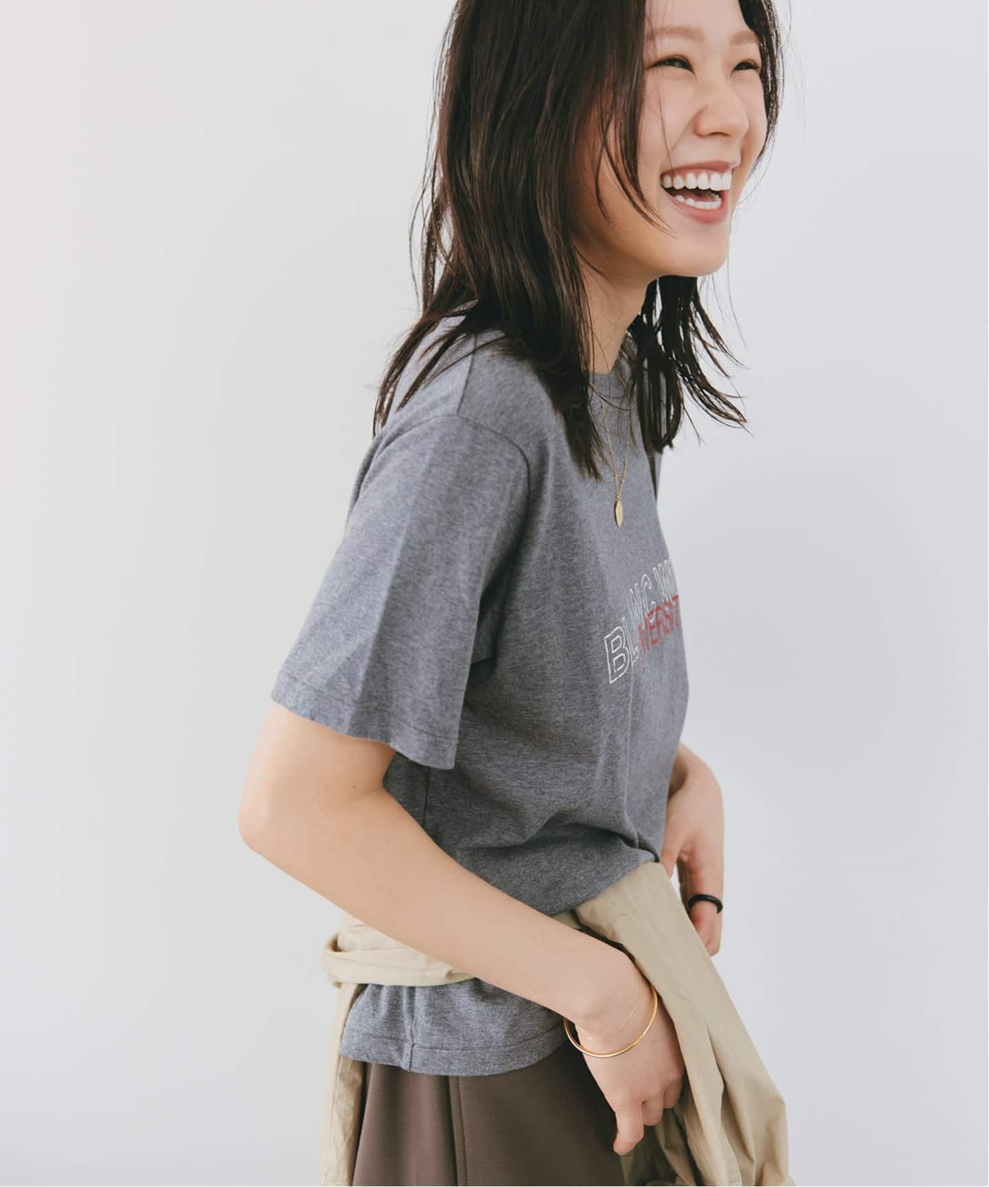 organic cotton graphic Tシャツ（Tシャツ／カットソー）｜Plage