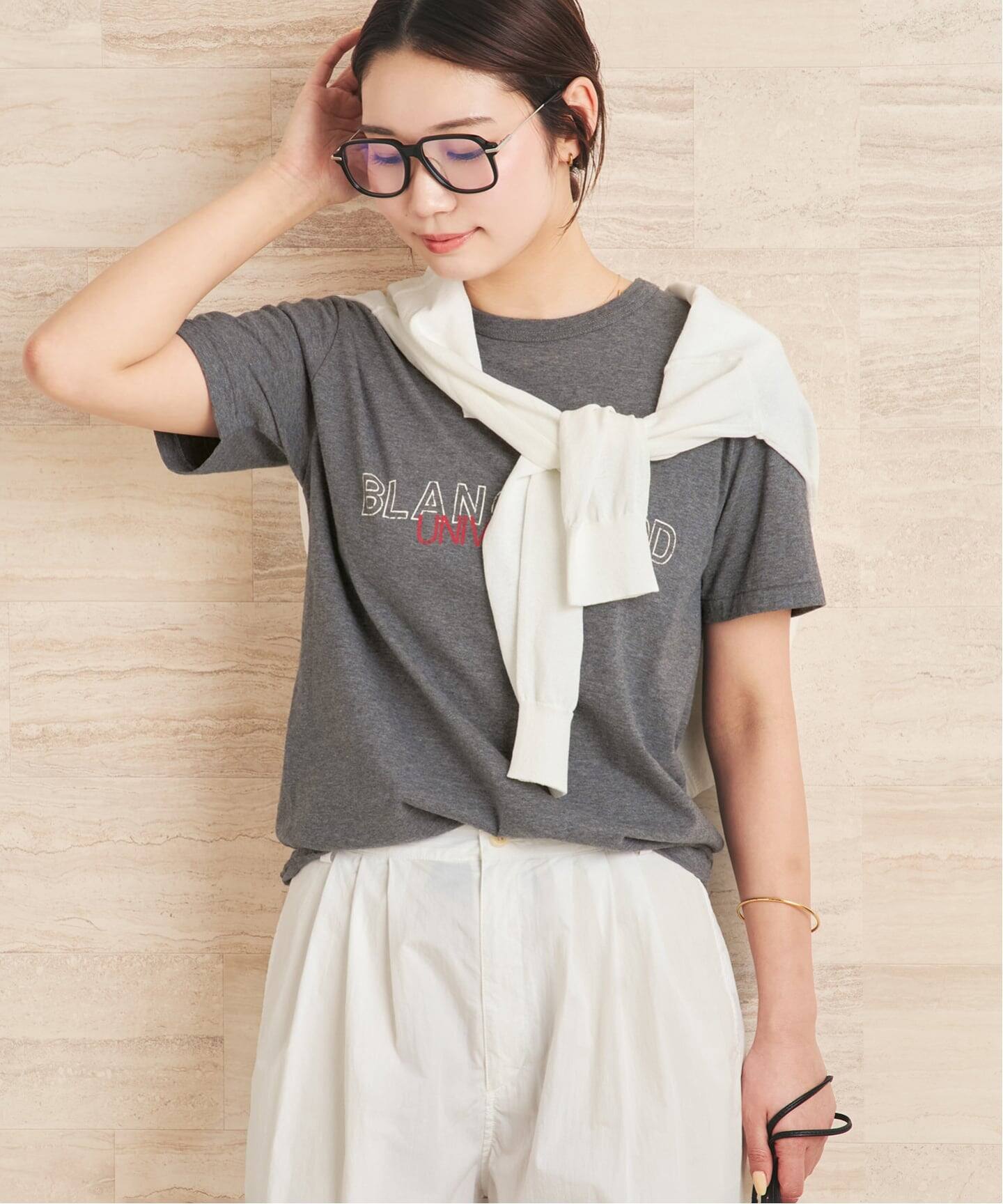 organic cotton graphic Tシャツ（Tシャツ／カットソー）｜Plage