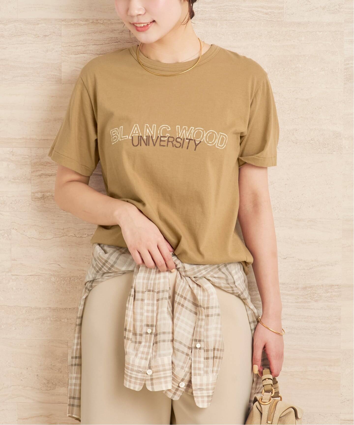 organic cotton graphic Tシャツ（Tシャツ／カットソー）｜Plage