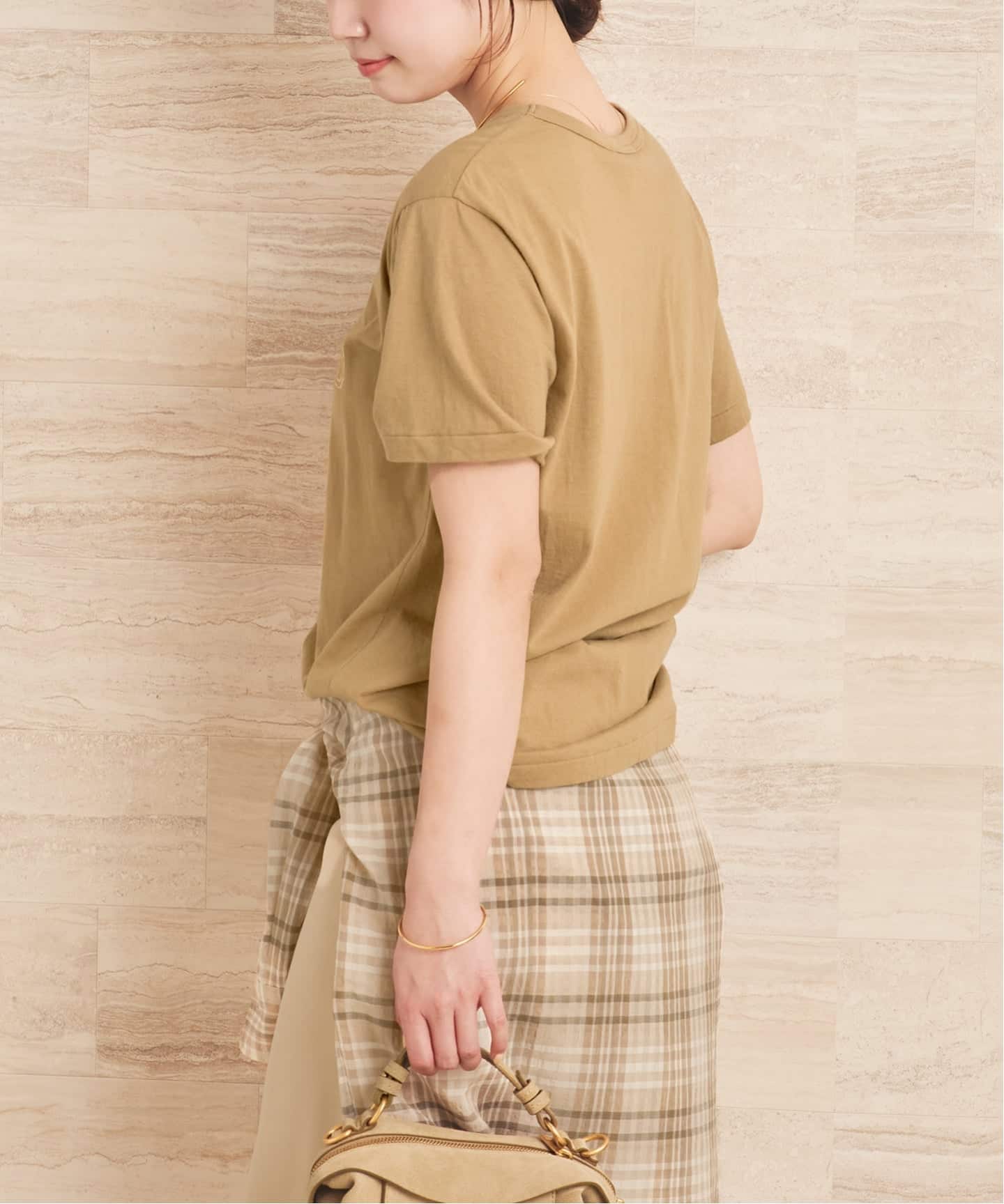 organic cotton graphic Tシャツ（Tシャツ／カットソー）｜Plage