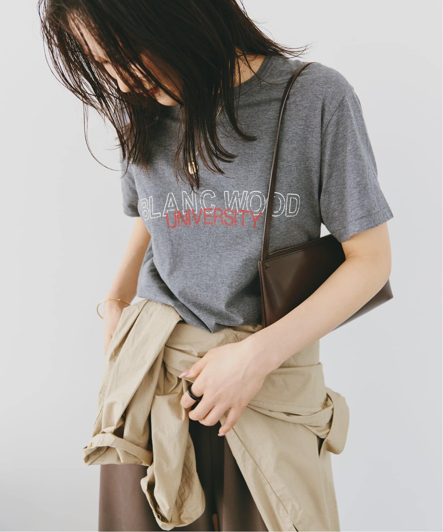 organic cotton graphic Tシャツ（Tシャツ／カットソー）｜Plage
