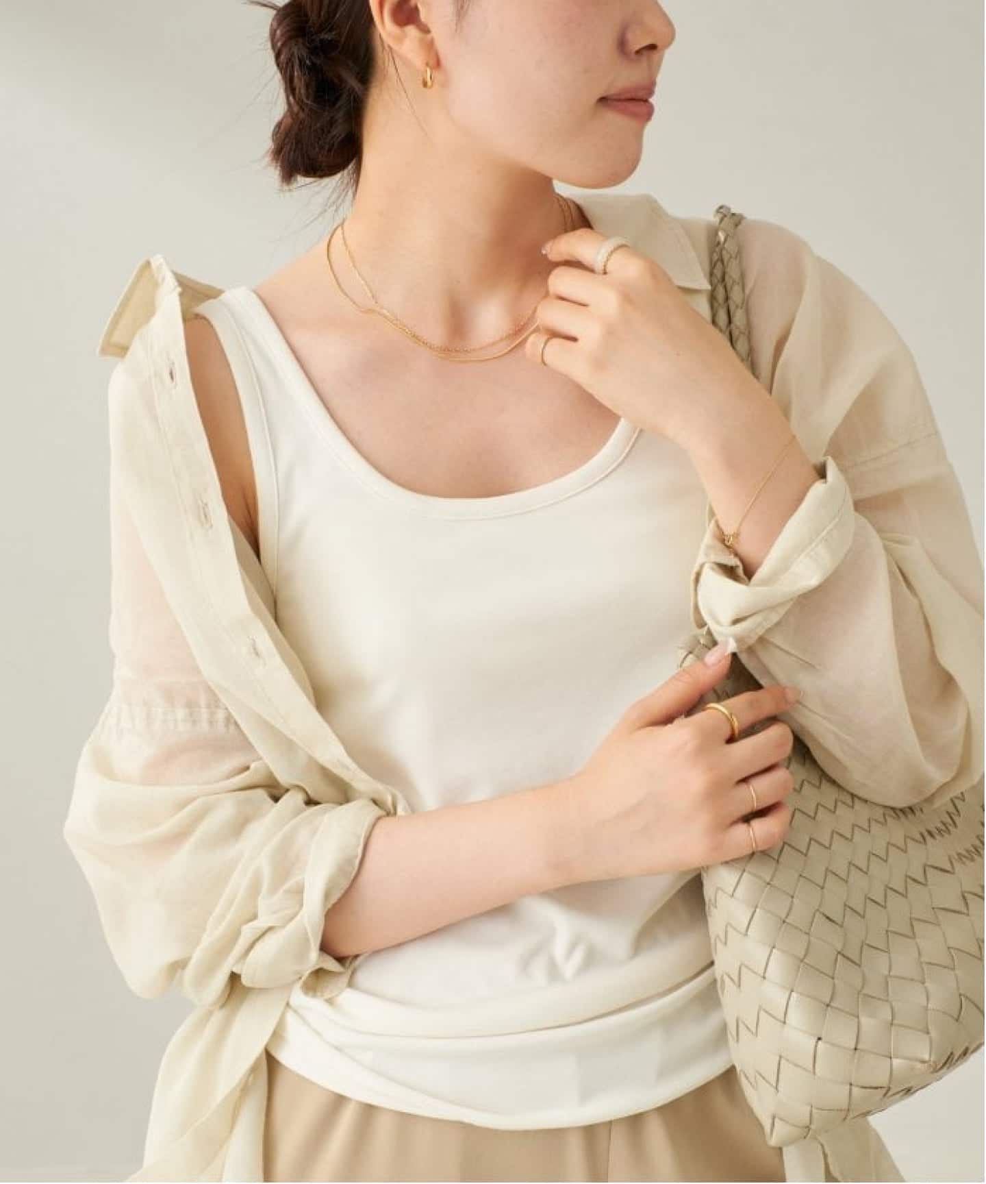 プラージュ新品☆タンクブラウス セール】Satin タンク（タンクトップ）｜Plage（プラージュ）の