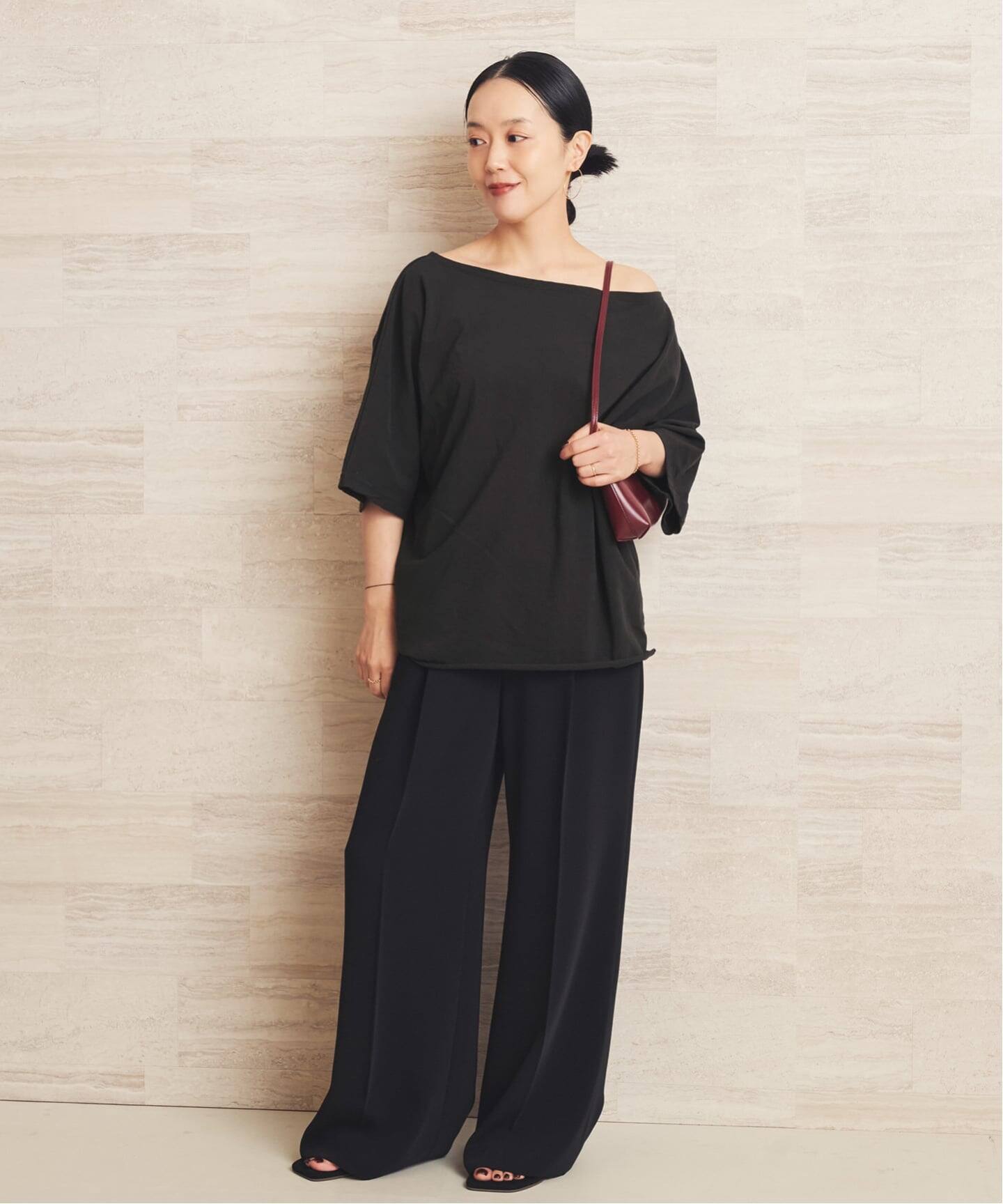 twist jersey Tシャツ（Tシャツ／カットソー）｜Plage（プラージュ）の
