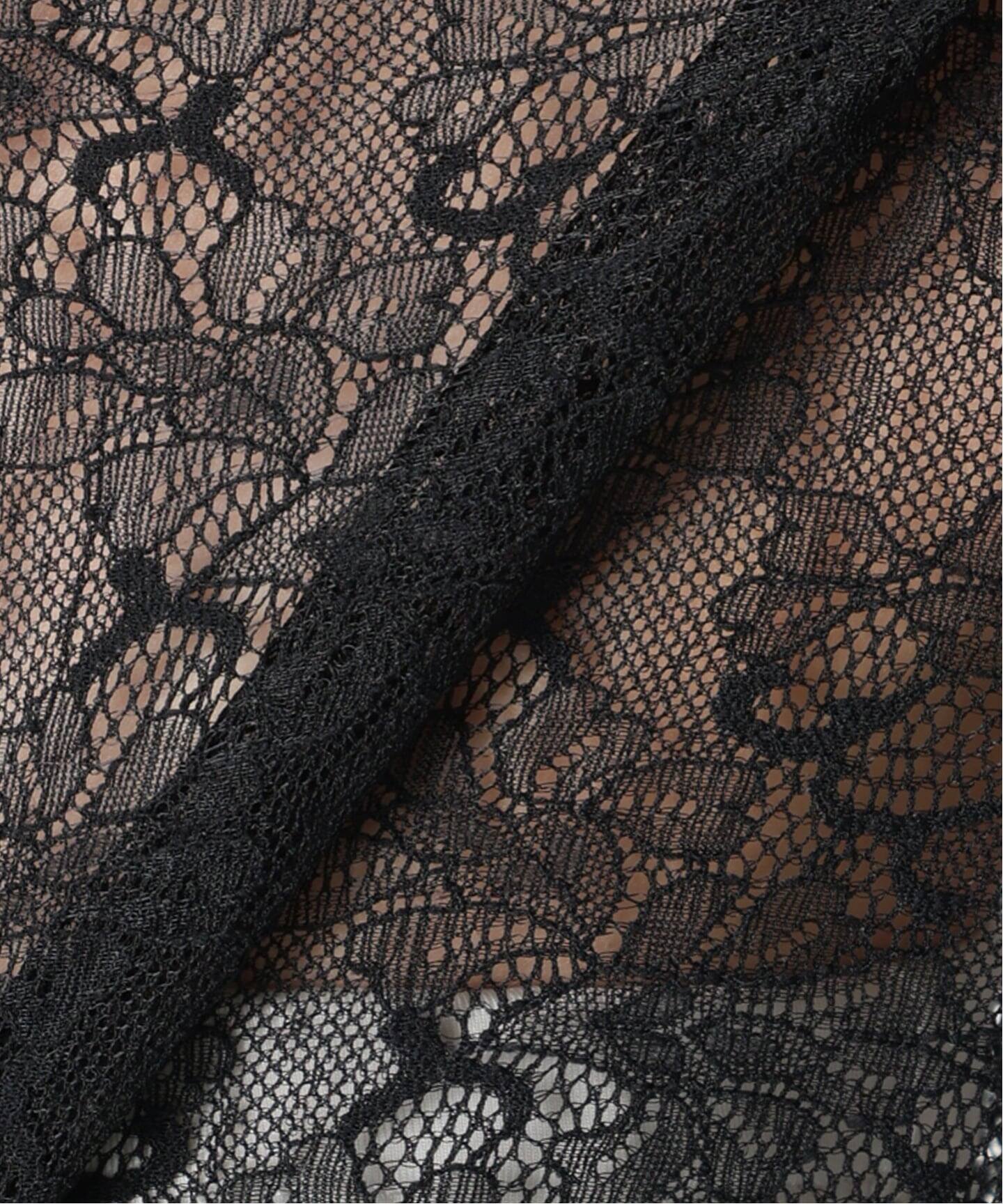 glossy mesh lacy プルオーバー（Tシャツ／カットソー）｜Plage