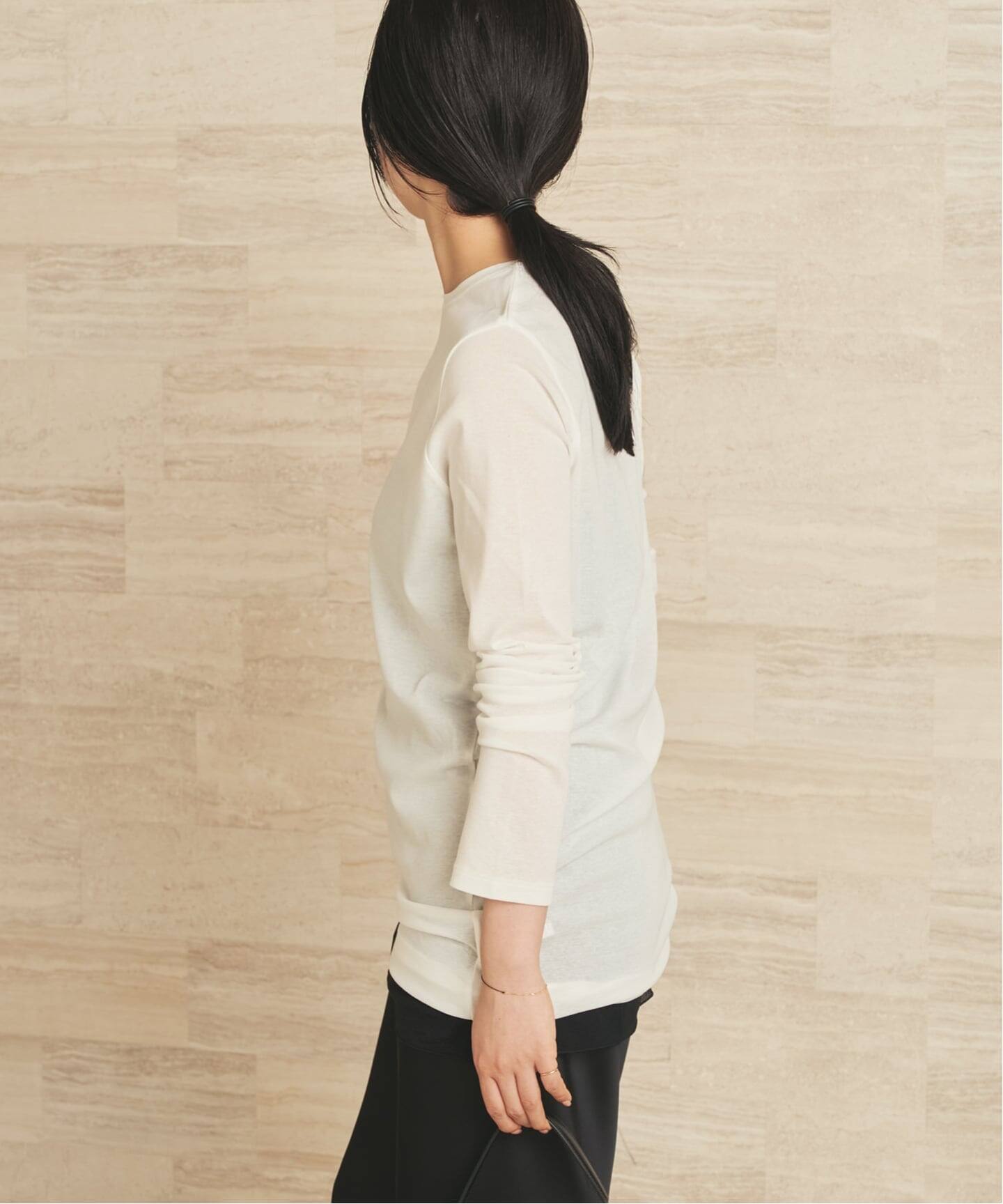 追加》LIGHT SHEER LONG Tシャツ 2（Tシャツ／カットソー）｜Plage