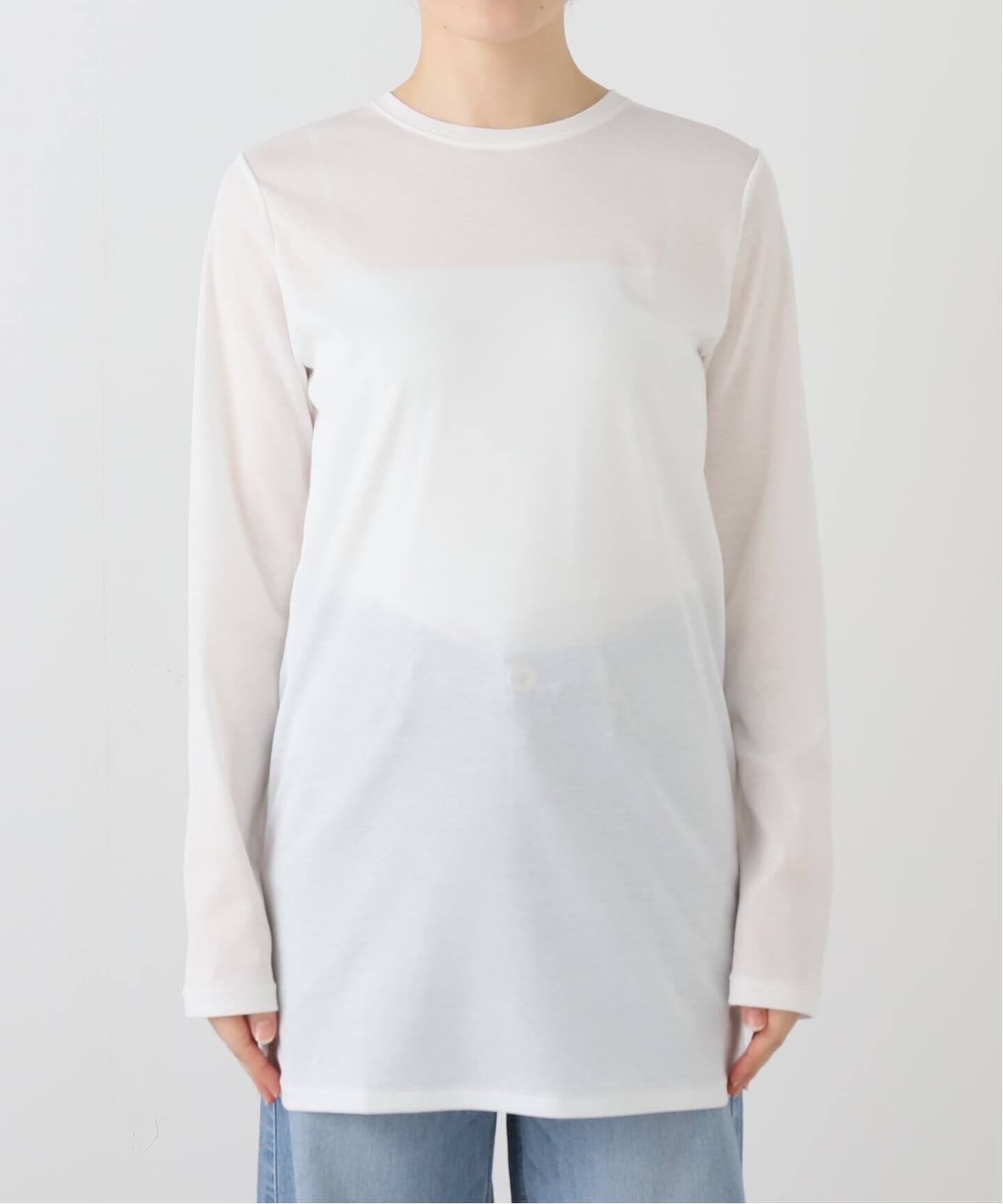 追加》LIGHT SHEER LONG Tシャツ 2（Tシャツ／カットソー）｜Plage