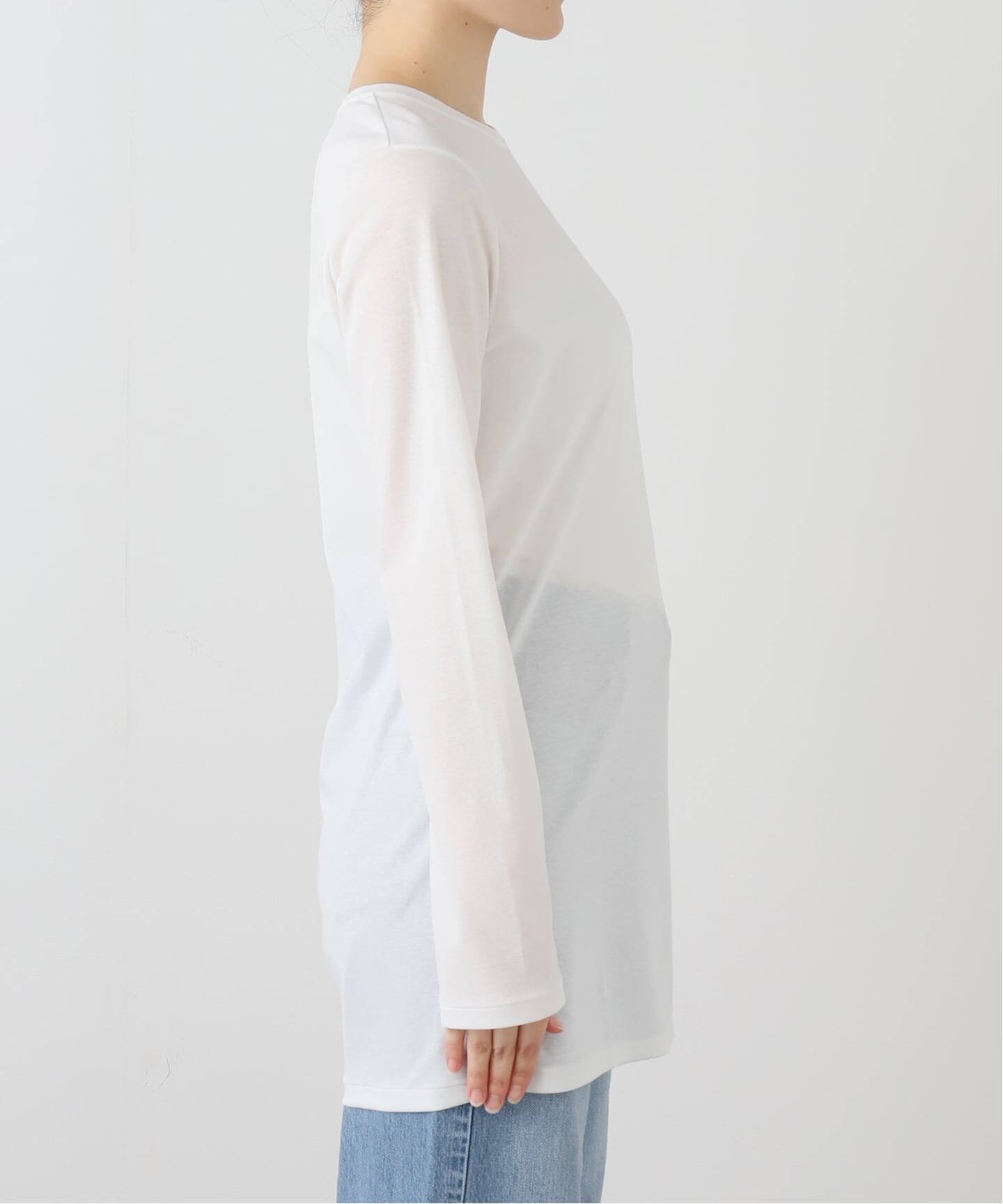 追加》LIGHT SHEER LONG Tシャツ 2（Tシャツ／カットソー）｜Plage