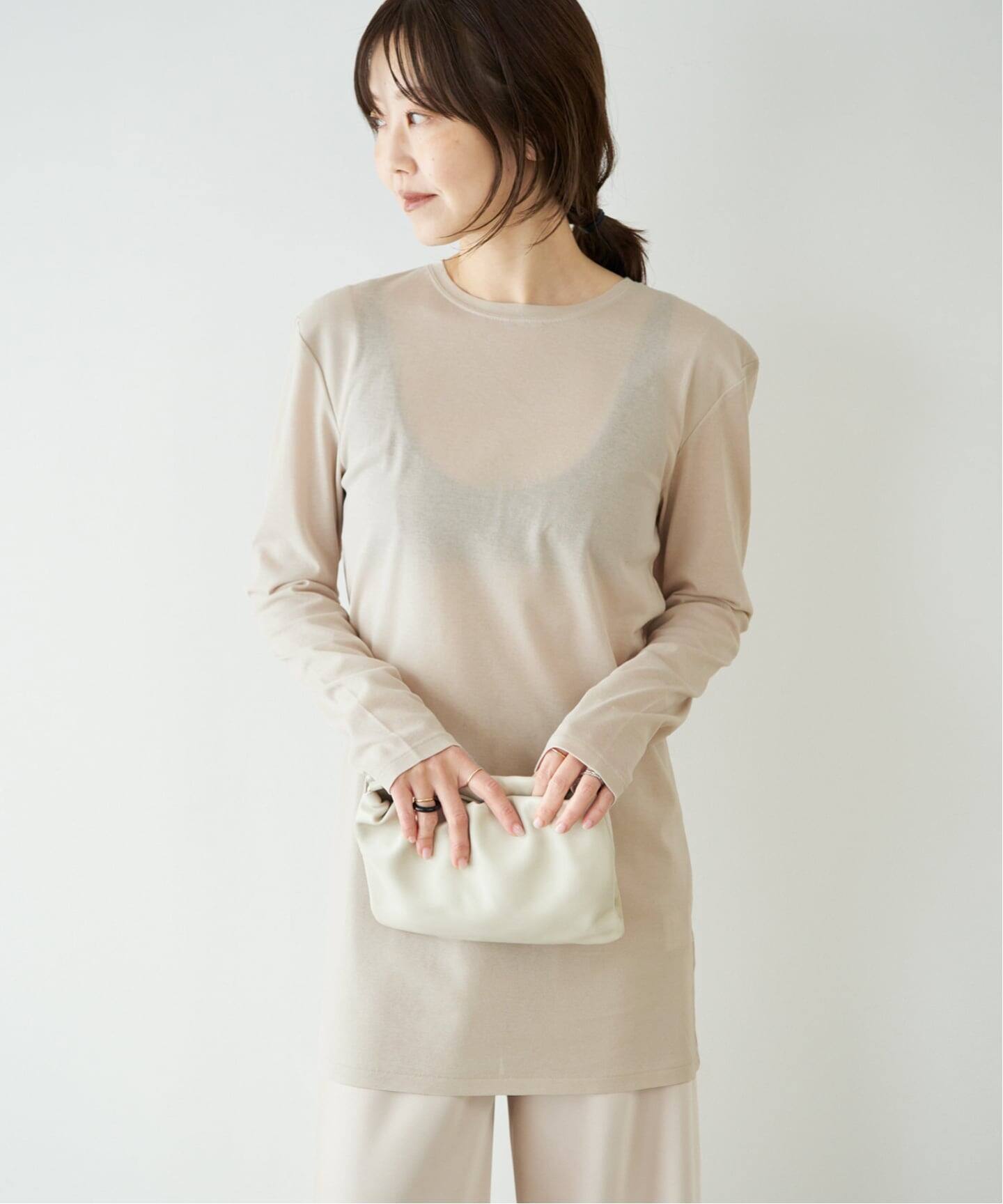 追加》SQUARE SHOULDER Tシャツ 2（Tシャツ／カットソー）｜Plage