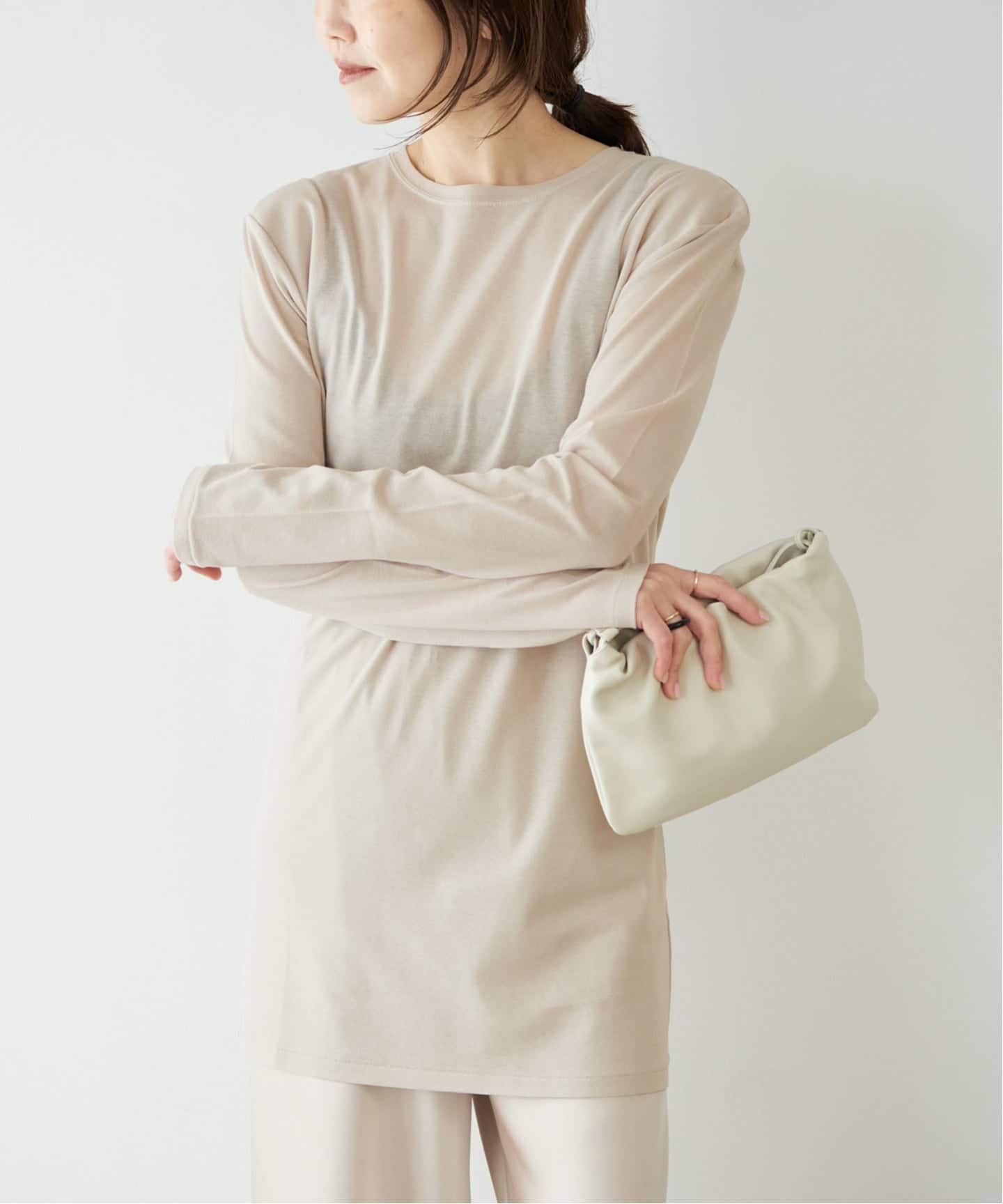 追加》SQUARE SHOULDER Tシャツ 2（Tシャツ／カットソー）｜Plage
