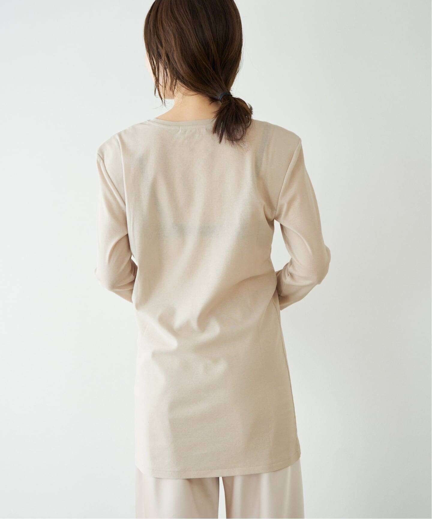追加予約》SQUARE SHOULDER Tシャツ 2（Tシャツ／カットソー）｜Plage