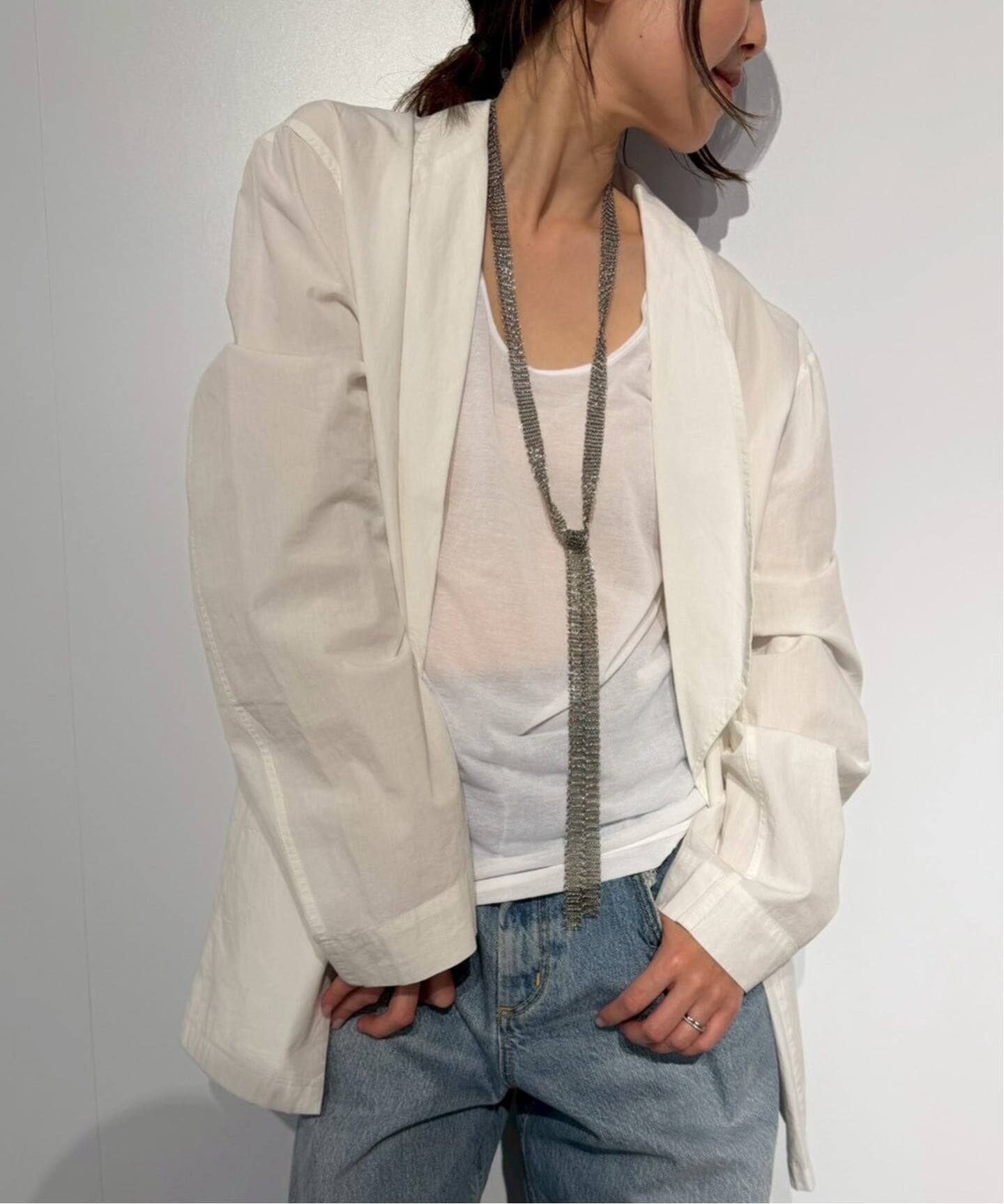 Plage sheer タンク　ベージュ 博多店・WEB限定》sheer タンク（タンクトップ）｜Plage（プラージュ