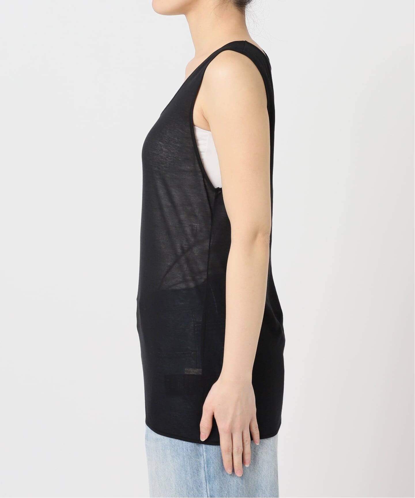 Plage sheer タンク　ベージュ 博多店・WEB限定》sheer タンク（タンクトップ）｜Plage（プラージュ