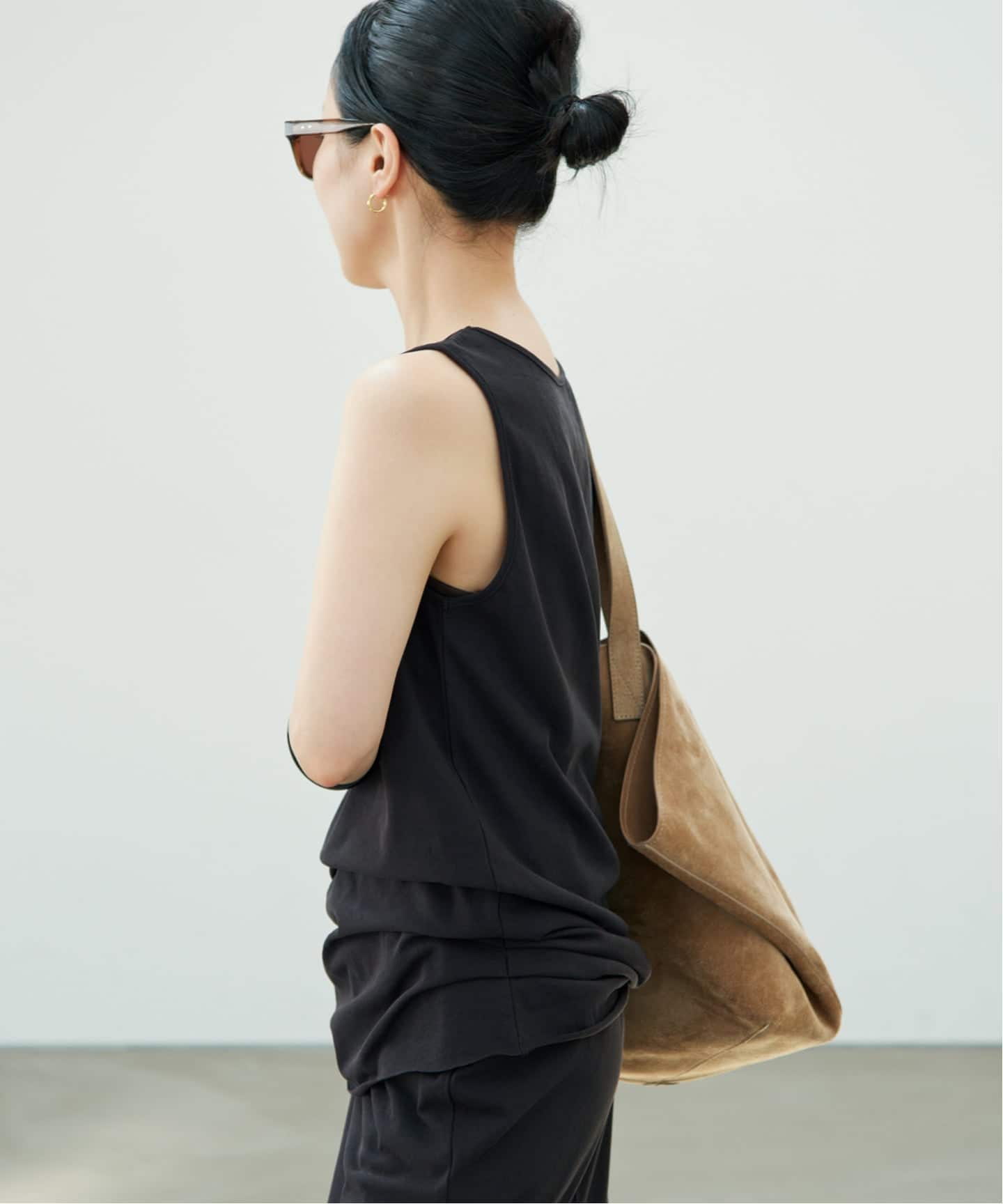 Jersey サイドタックトップス（Tシャツ／カットソー）｜Plage