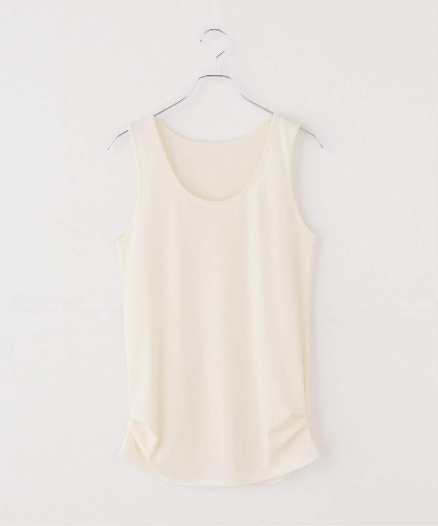 Jersey サイドタックトップス（Tシャツ／カットソー）｜Plage
