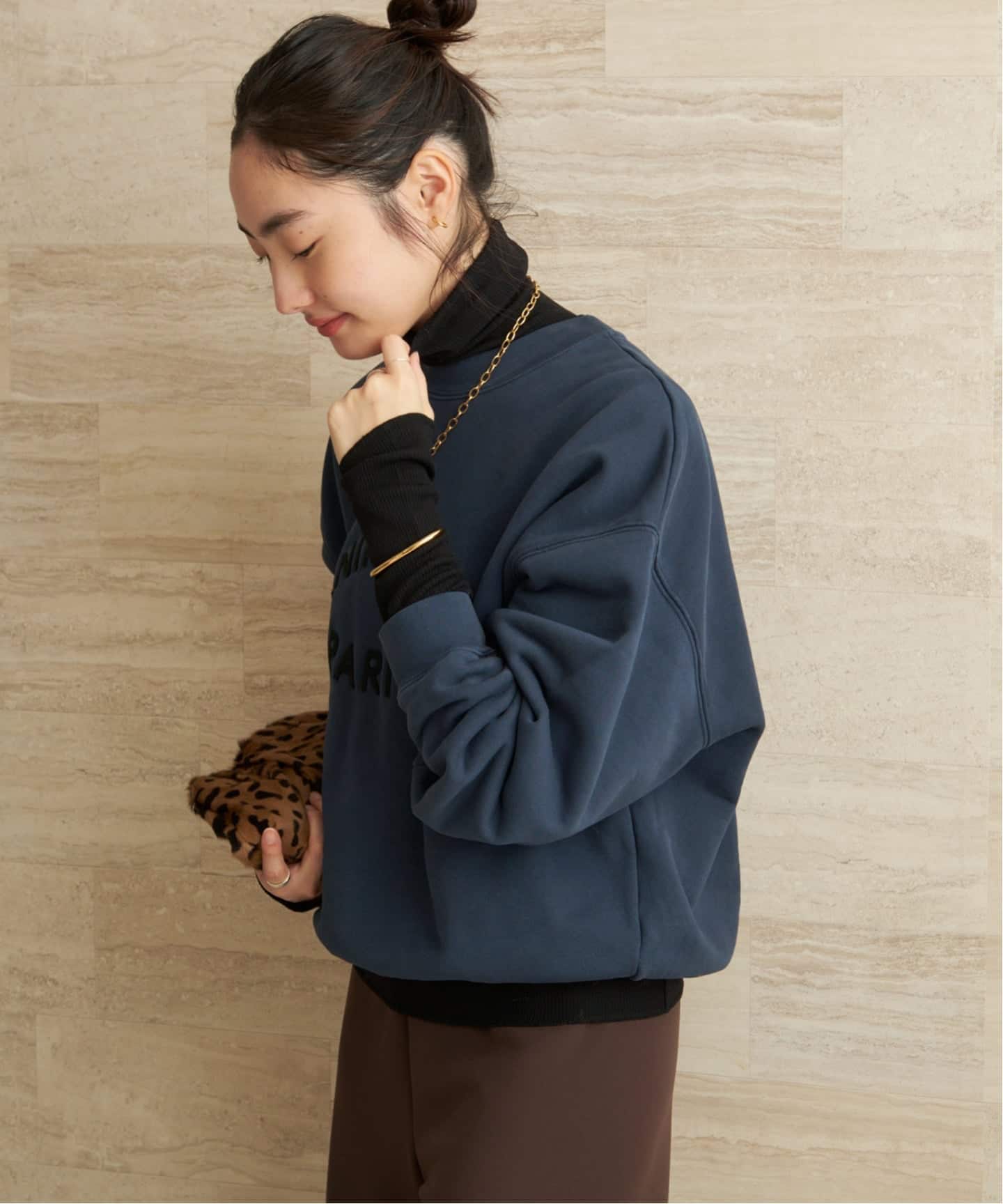 ANINE BING / アニービン JASI SWEATSHIRT PARIS スウェット