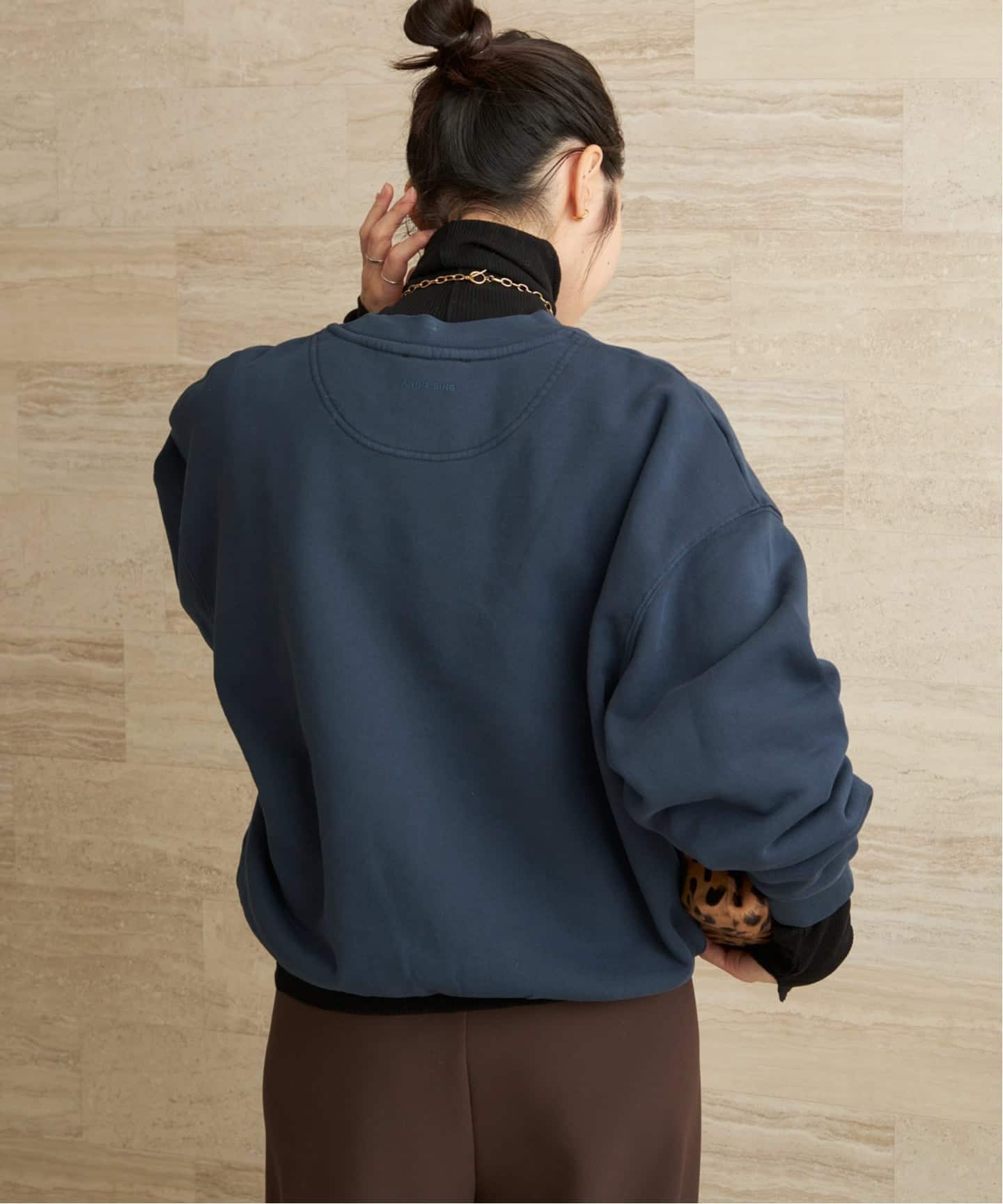 ANINE BING / アニービン JASI SWEATSHIRT PARIS スウェット