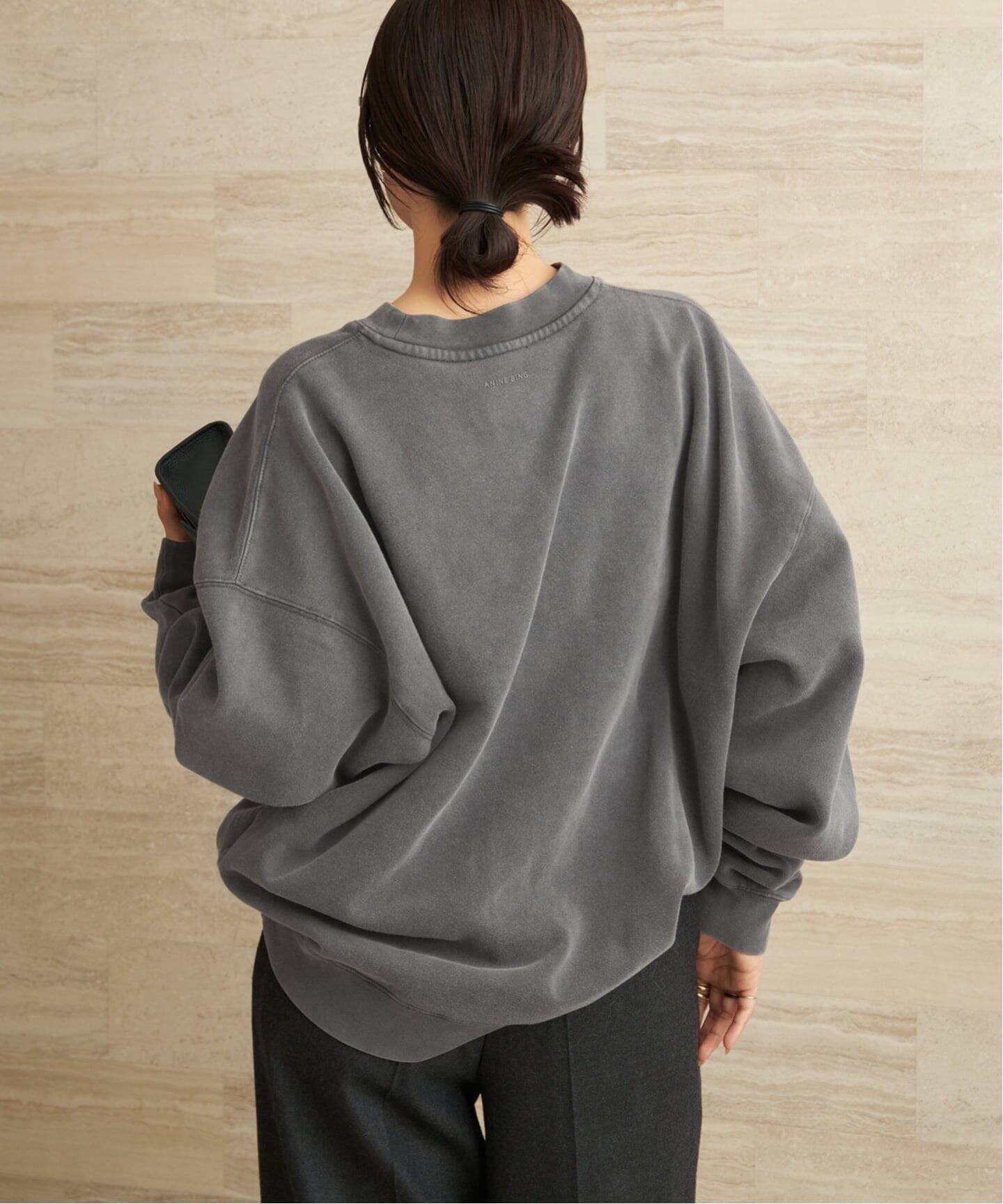 予約》ANINE BING / アニービン MILES SWEATSHIRT NY スウェット