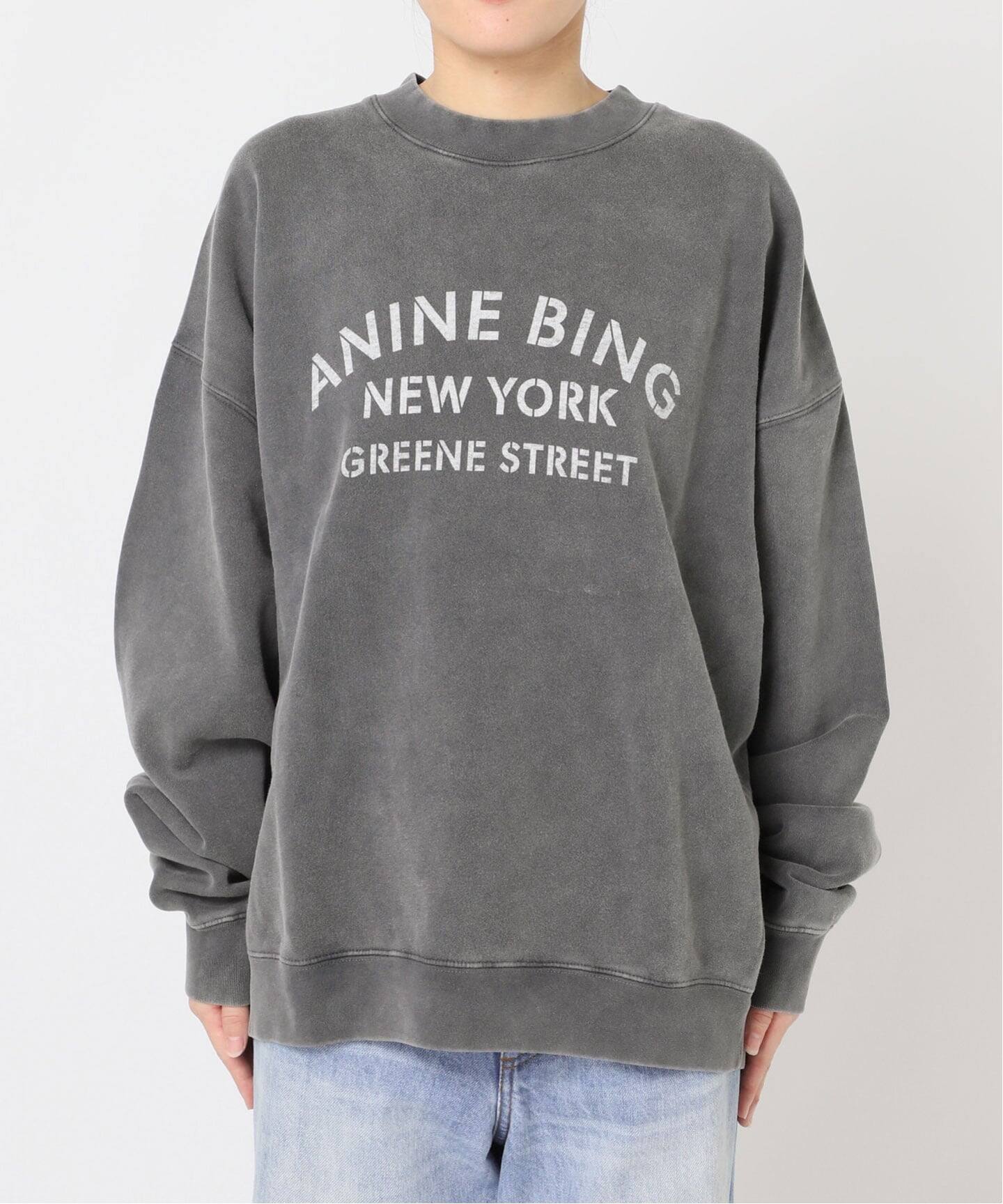 予約》ANINE BING / アニービン MILES SWEATSHIRT NY スウェット