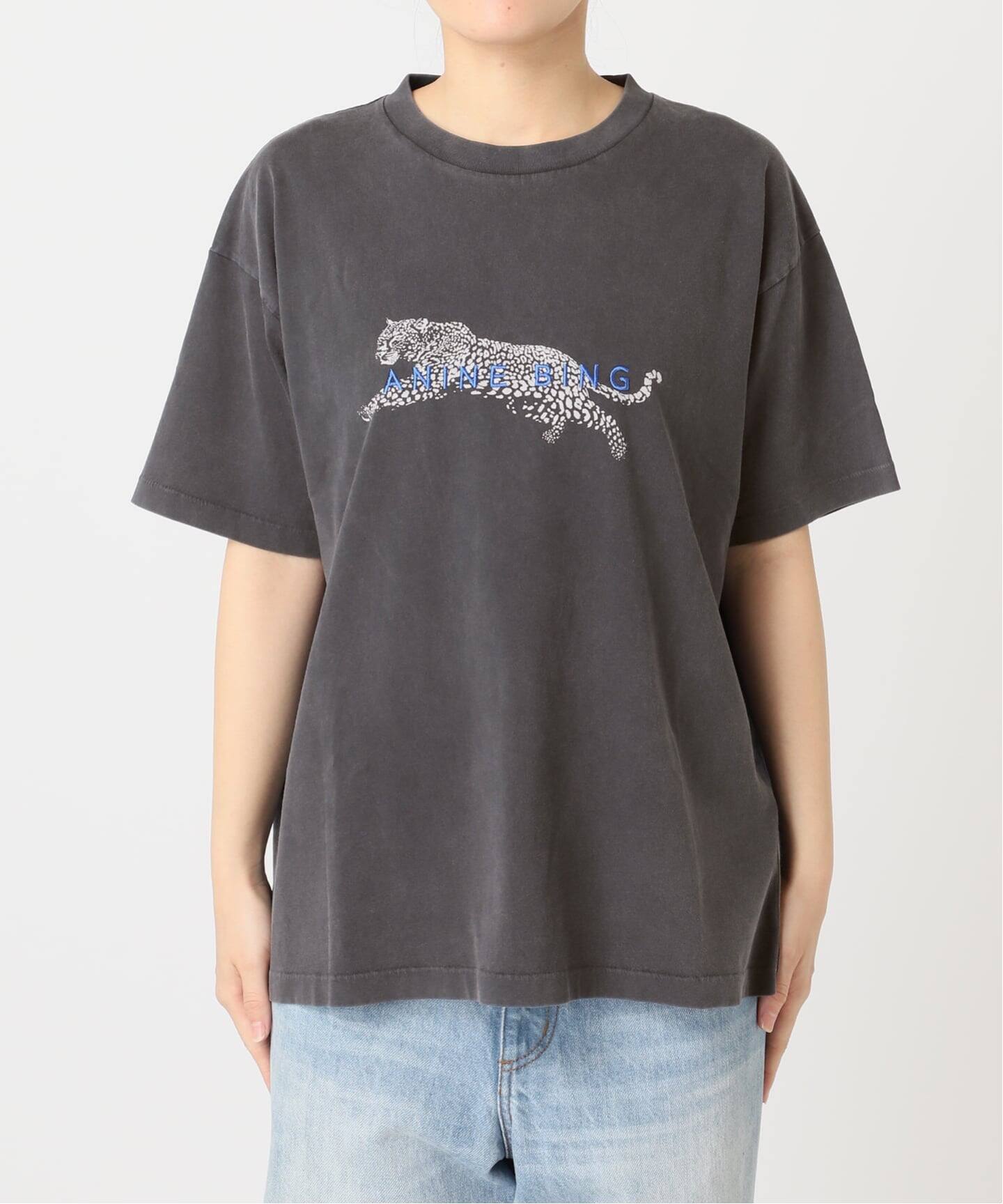 ANINE BING / アニービン ICADE LEOPARD Tシャツ（Tシャツ／カットソー