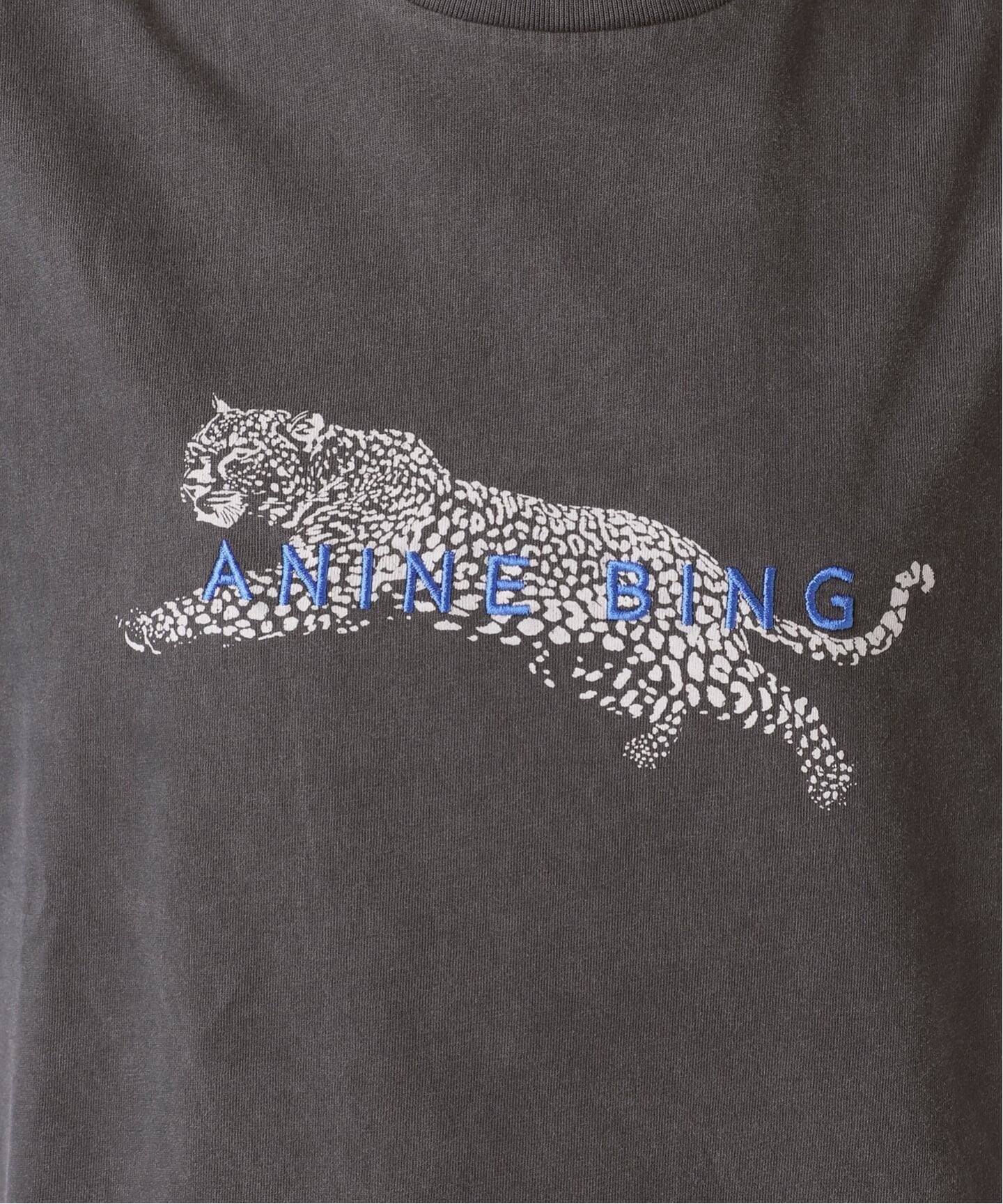 ANINE BING / アニービン ICADE LEOPARD Tシャツ（Tシャツ／カットソー