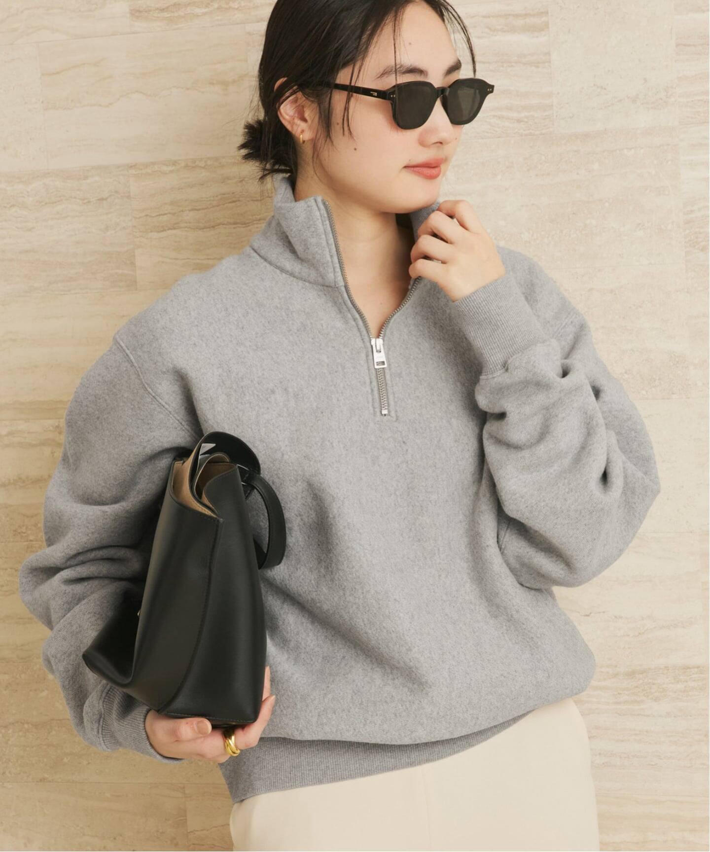 map　プラージュ　COTTON WOOL PUFF ニット　グレー NORSE PROJECTS / ノースプロジェクト KETEL RELAXED COTTON WOOL