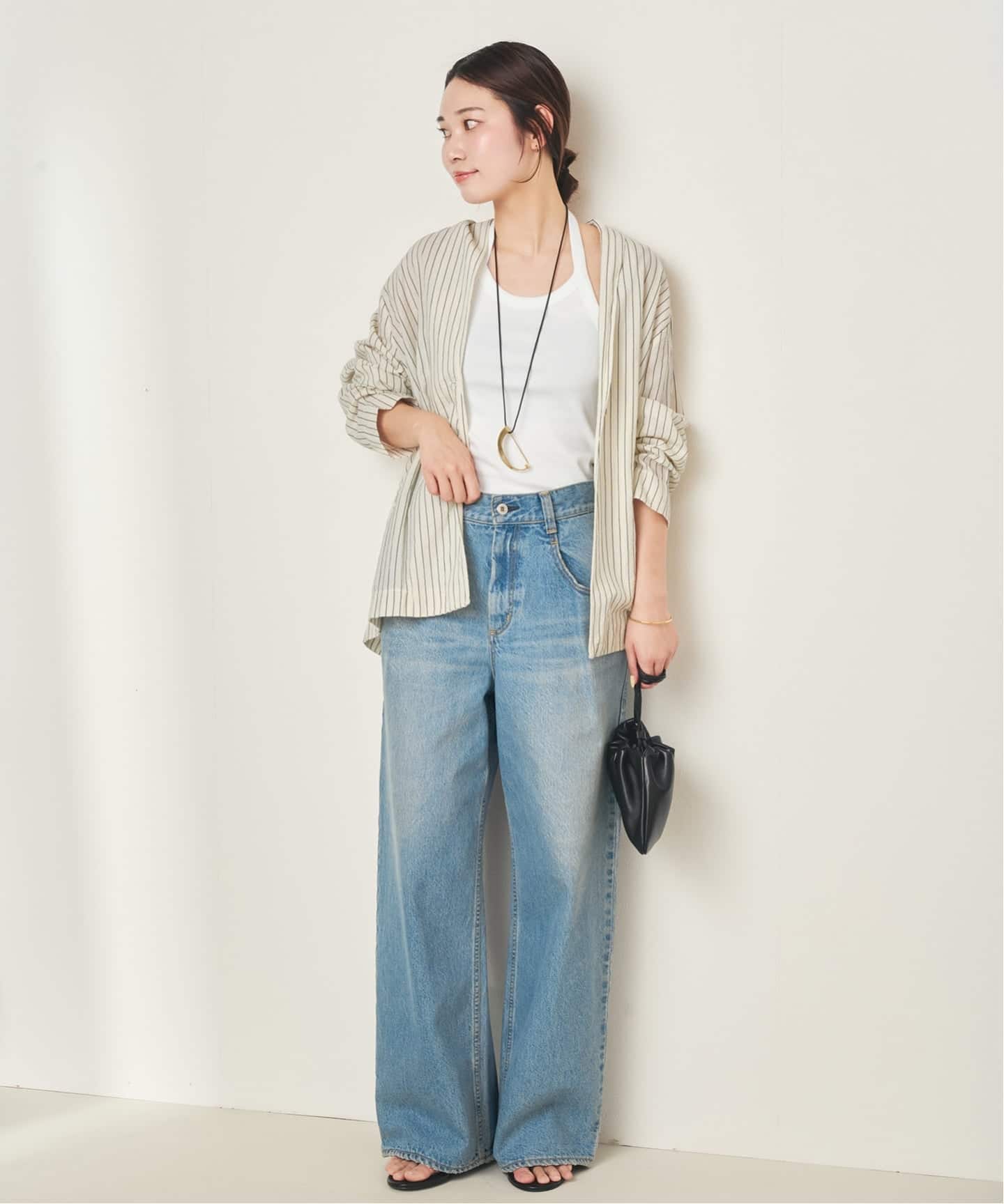 FLORE FLORE(フローレフローレ)人気 タンクトップ S FLORE FLORE/フローレフローレ ESME TANK タンクトップ（タンクトップ
