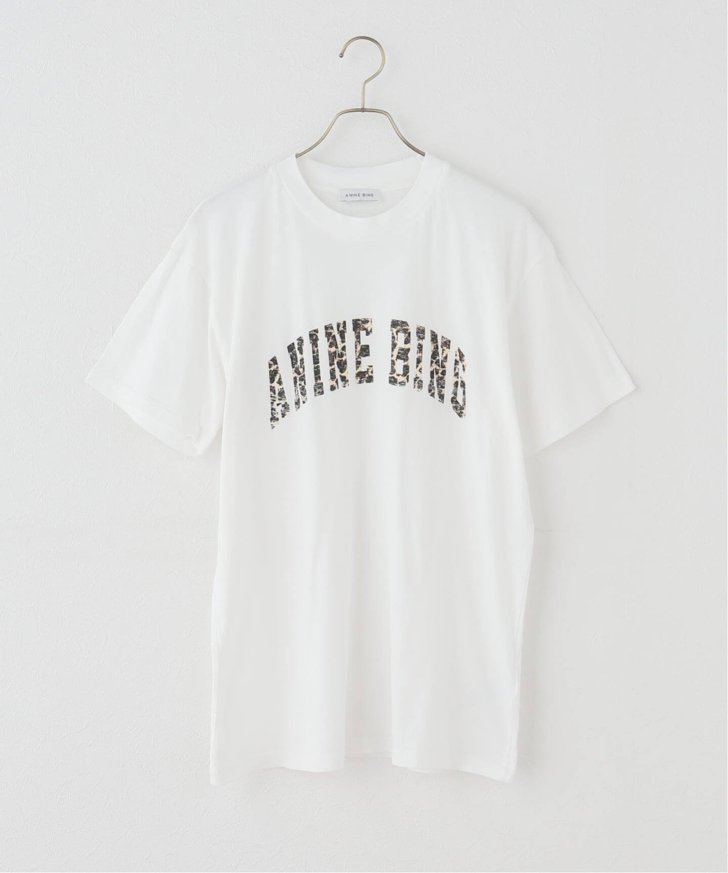 ANINE BING / アニービン WLKER TEE ANINE BING LEOPARD Tシャツ（T