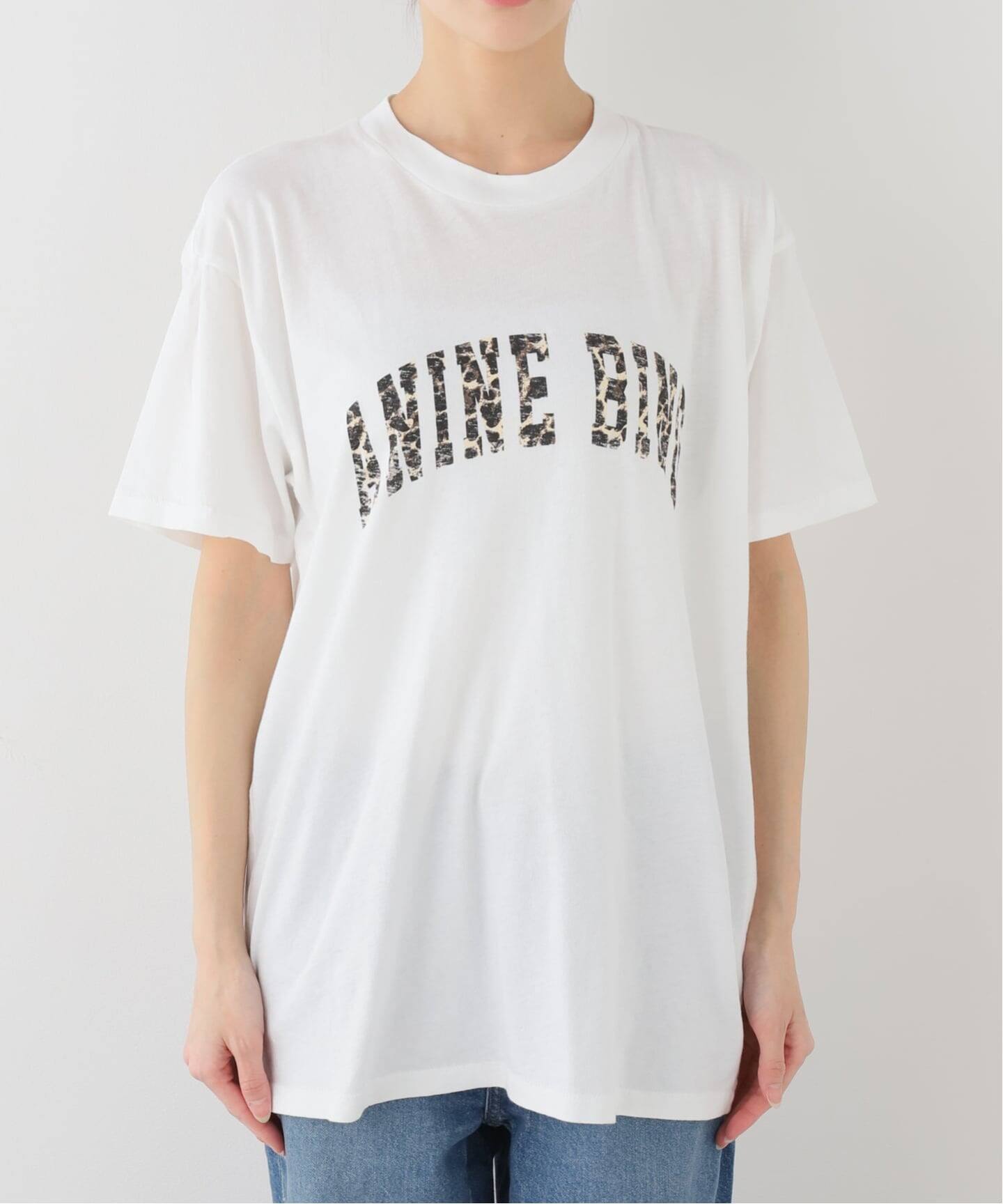 削除前の限界底値　ANINE BING アニービン　レオパードTシャツ 追加【ANINE BING/アニン ビン】 LEOPARD Tシャツ（Tシャツ
