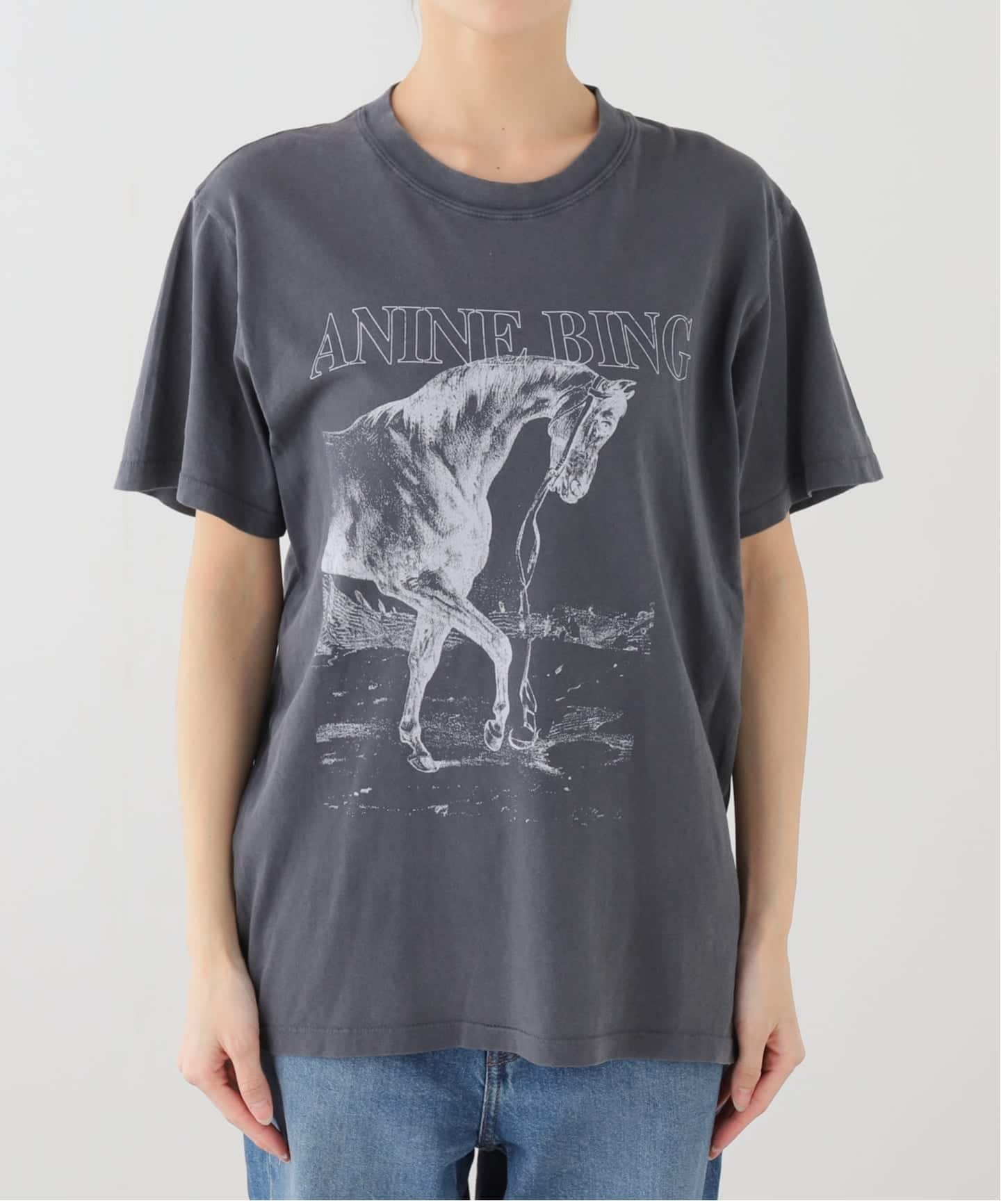ANINE BING / アニービン LILI TEE HORSE Tシャツ（Tシャツ
