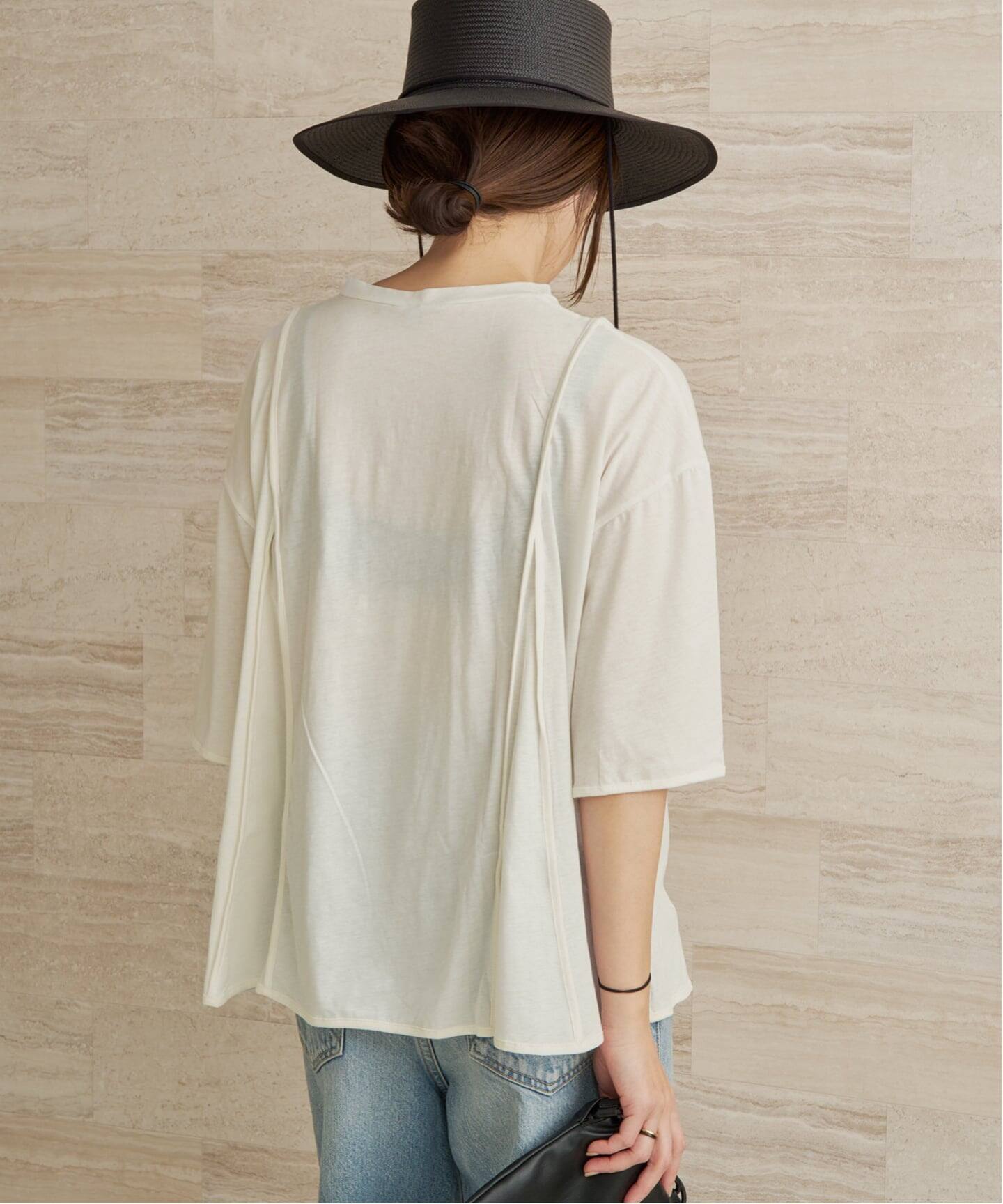 BASERANGE / ベースレンジ MUL TEE シャツ（Tシャツ／カットソー
